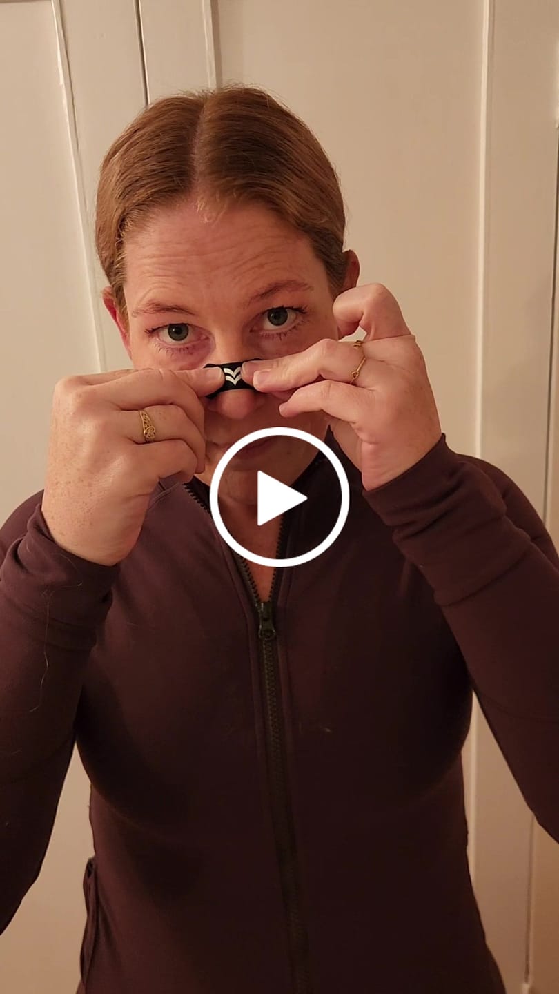 Customer video review of Airflow Nasal Strips