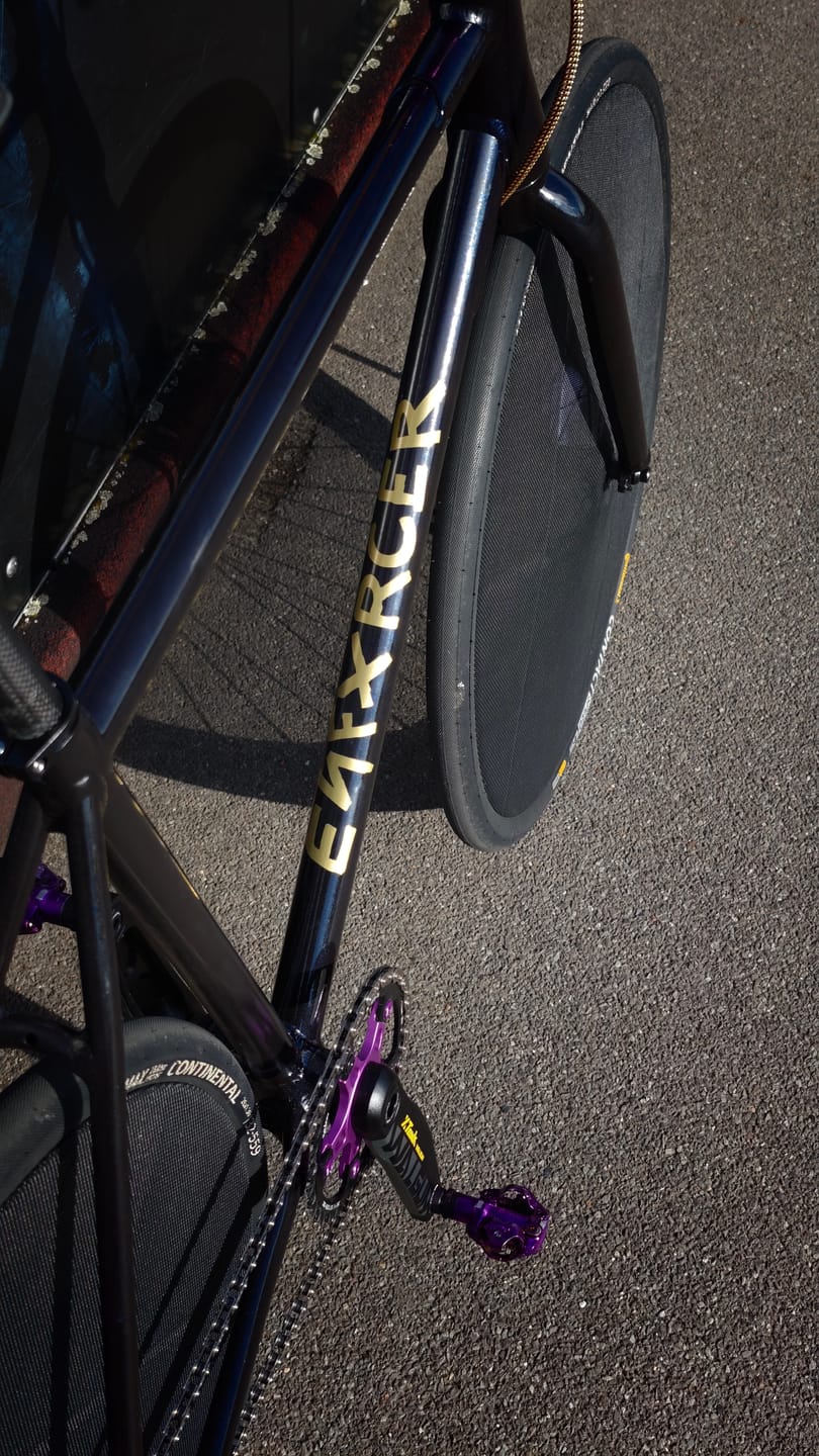 Customer photo review of THUNDERBIRD Bike Polo Shaft