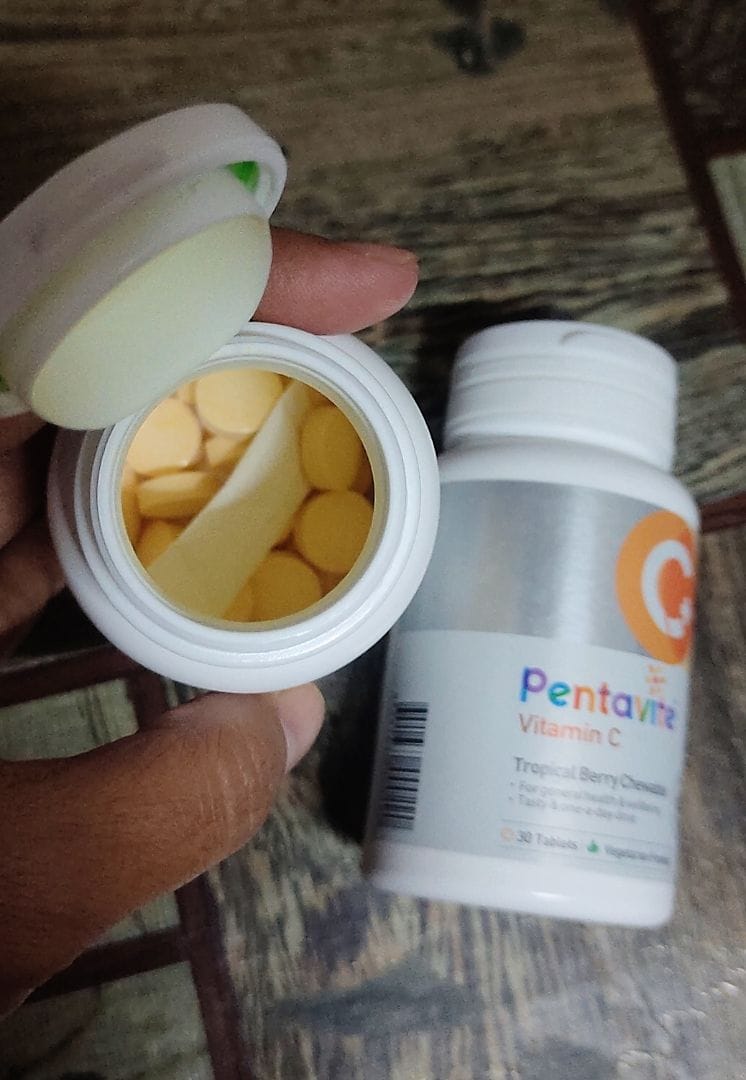 Customer photo review of Vitamin C Orange Chewable Tablet