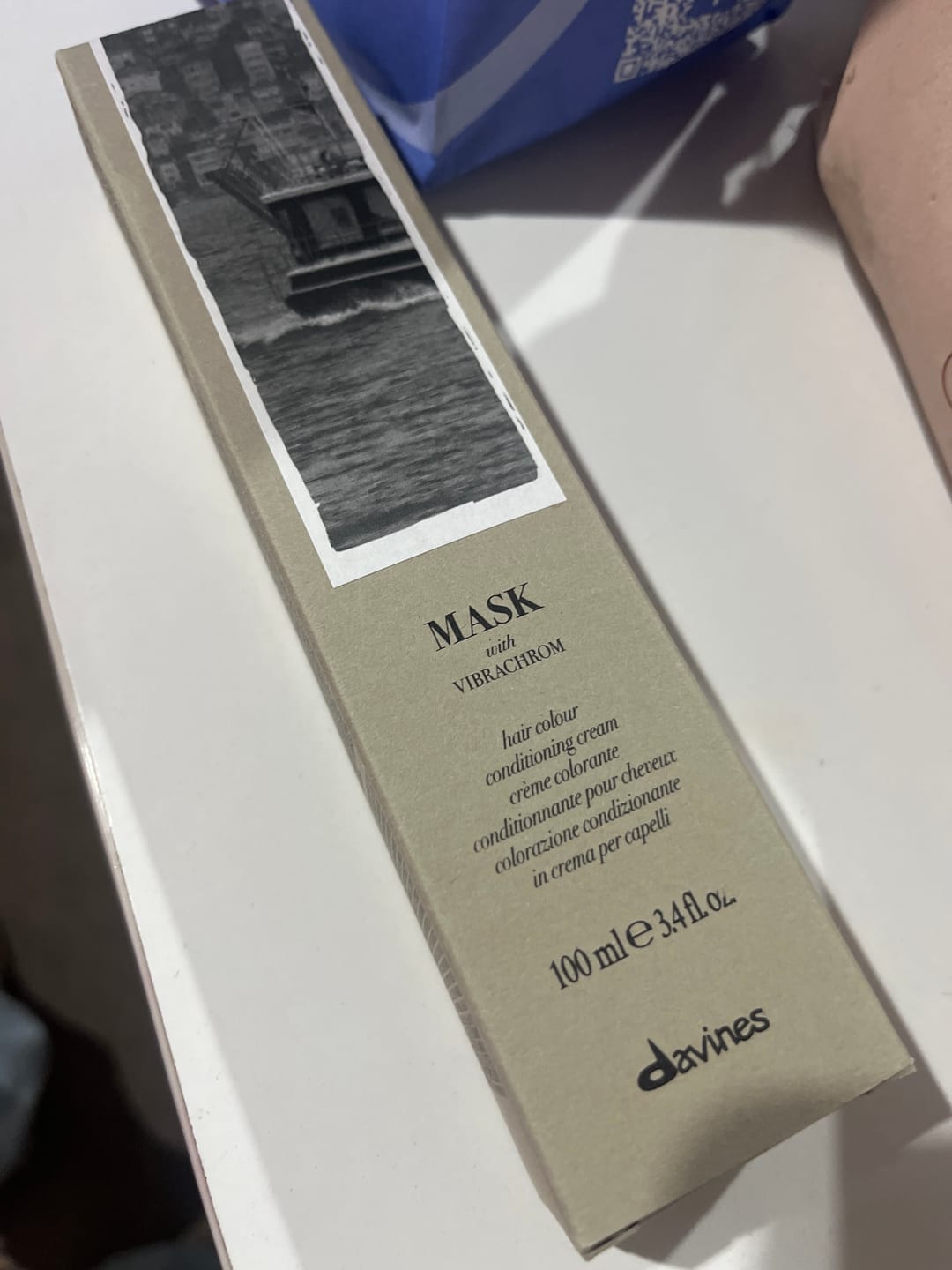 Customer photo review of Tintura Mask Vibrachrom 100ml Davines