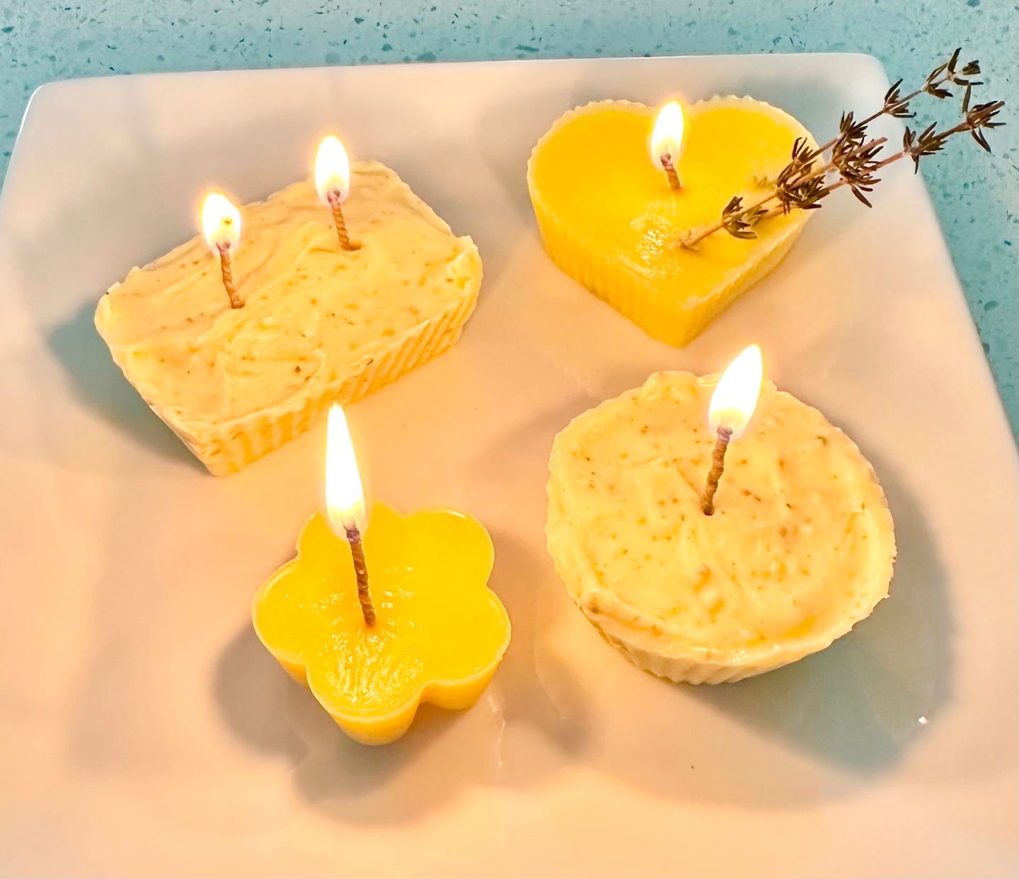 Customer photo review of El Arte de las Velas Comestibles