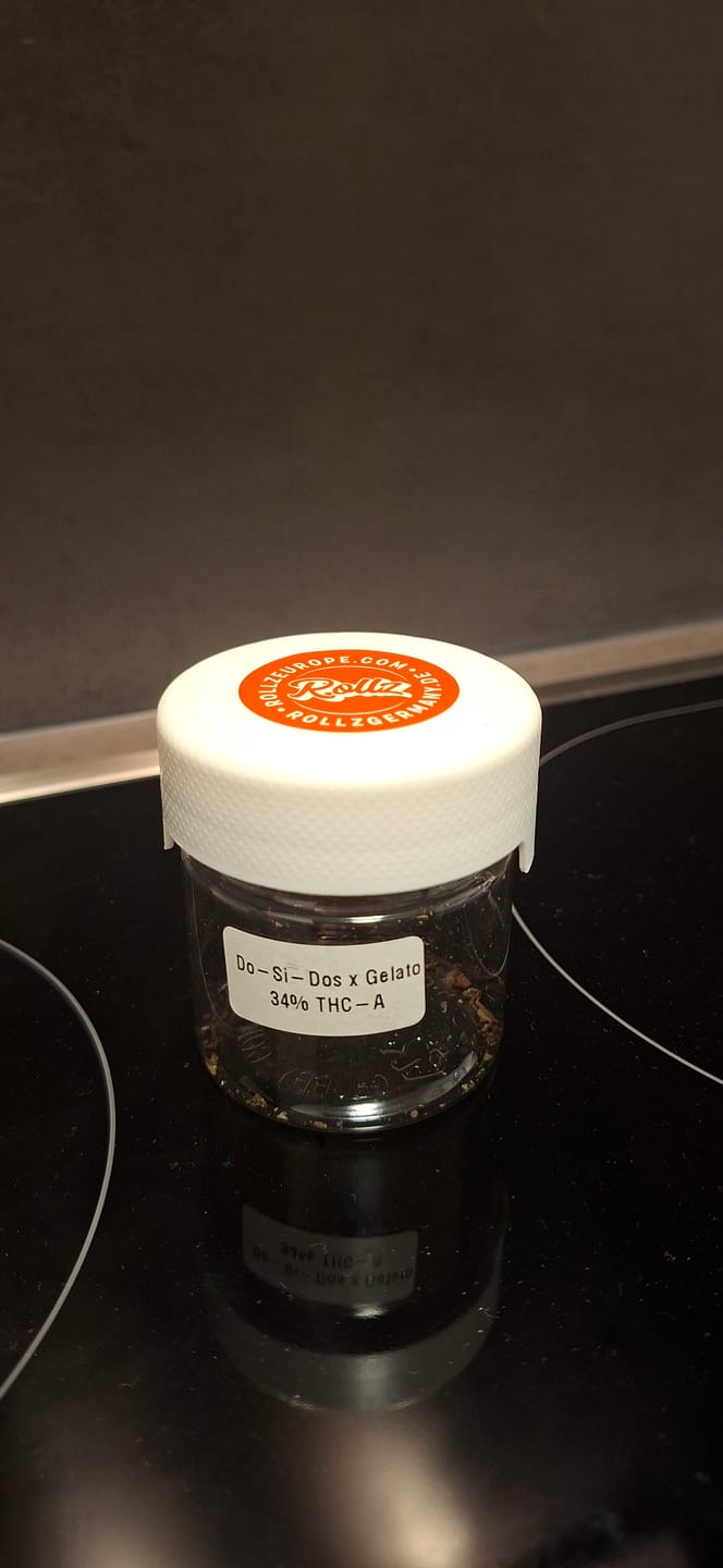 Customer photo review of THC-A 34% Blüten Do-Si-Dos x Gelato