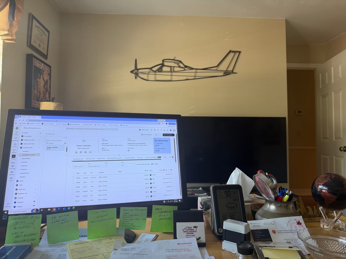 Customer photo review of 177RG Cardinal Silhouette Metal Wall Art