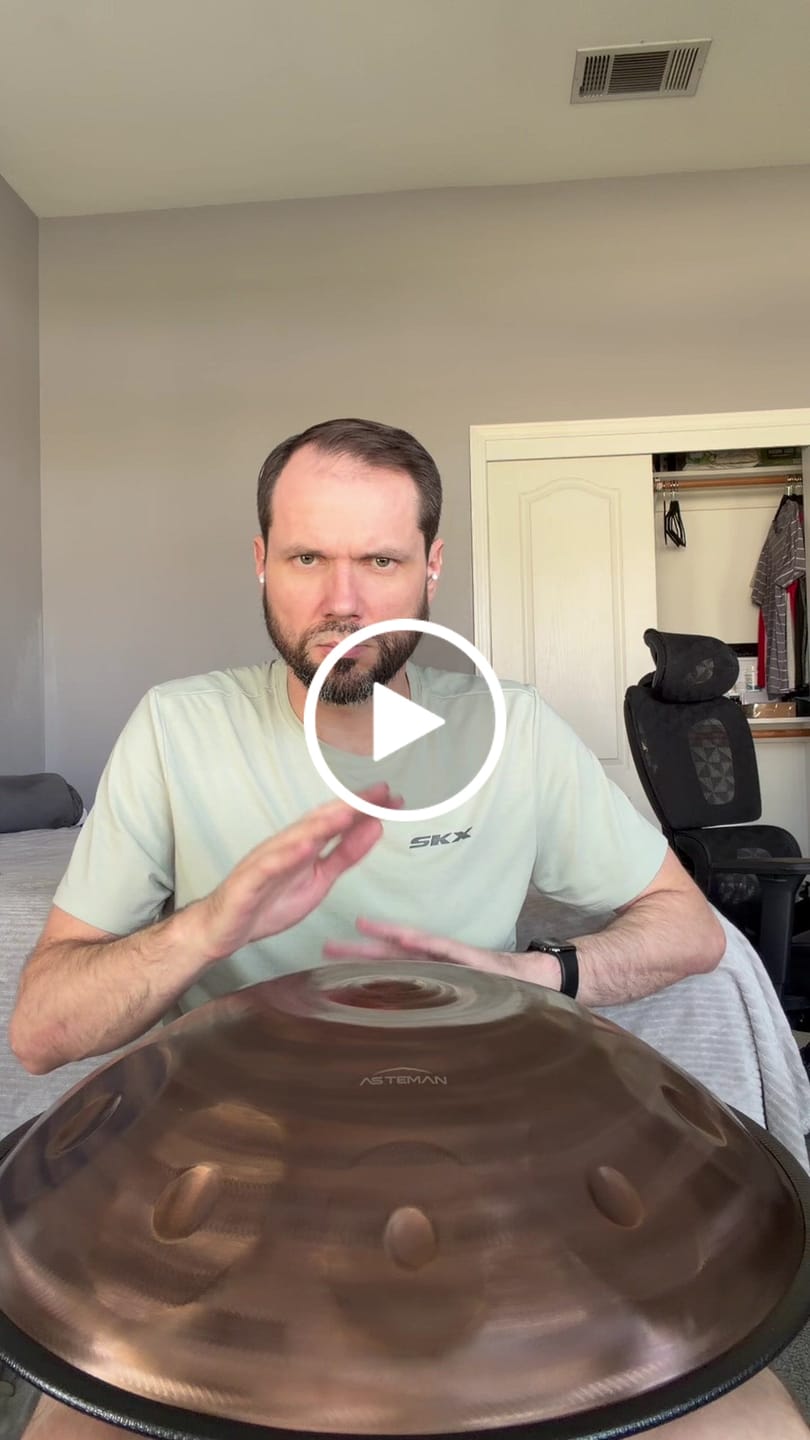 Customer video review of Handpan Desert 10 - D Minor 10 Notes