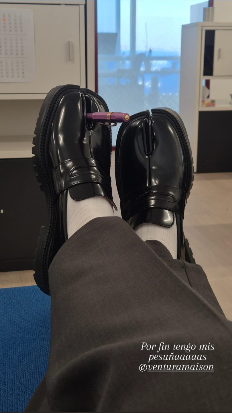 Customer photo review of Lope - Mocasín tabi Unisex