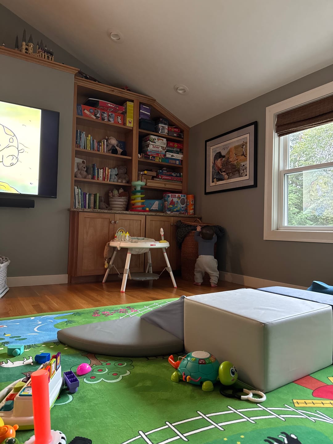 Customer photo review of Relax Mat - 1.4" Thick Soft Foam Play Mat
