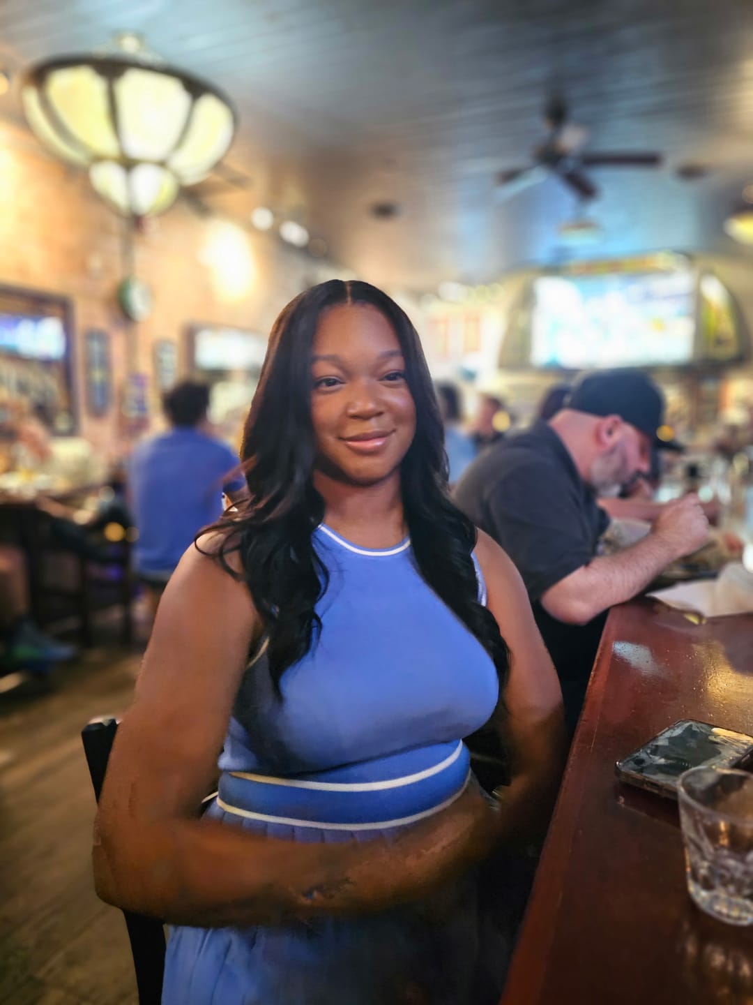 Customer photo review of 3 Bundle + 5x5 HD Lace Closure Deals
