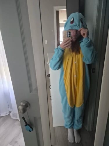 Customer photo review of Anime Onesie Pajamas For Couples