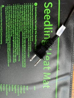 Customer photo review of Seedling Heating Mat