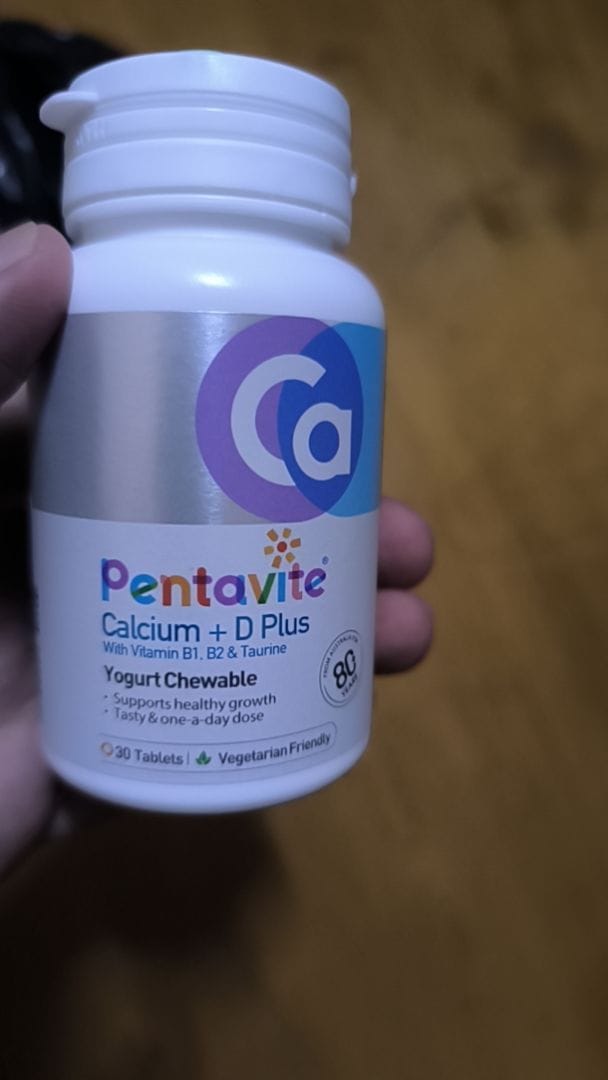 Customer photo review of Calcium, Vitamin B1, B2, Vitamin D3 & Taurine Milk Chewable Tablet