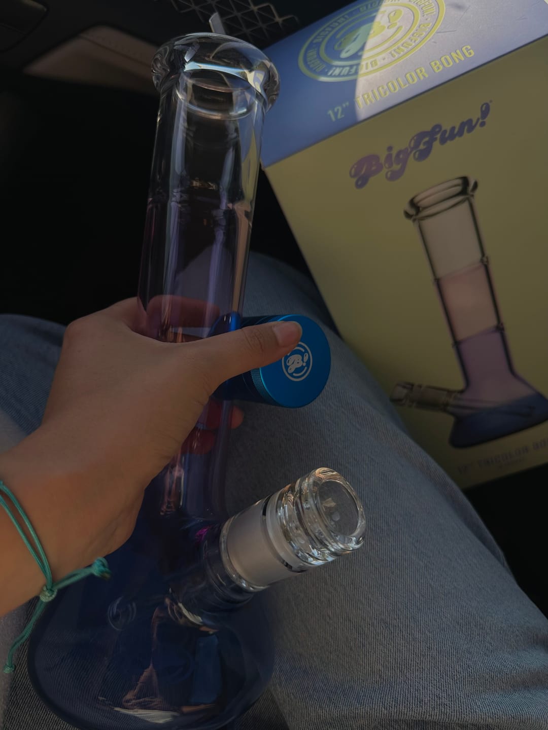 Customer photo review of Tricolor Bong