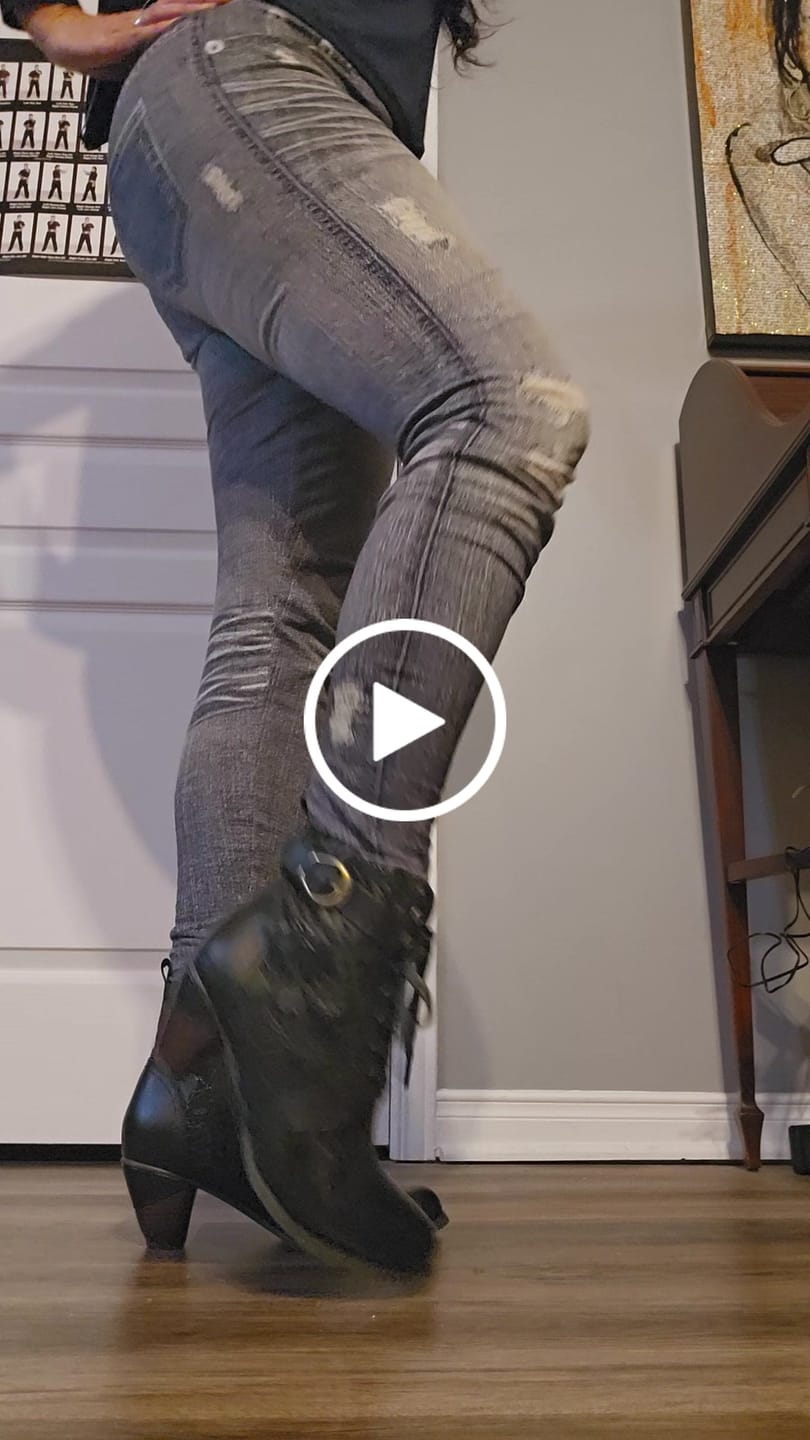 Customer video review of Timeless Grace Floral Lace-Up Ankle Boots