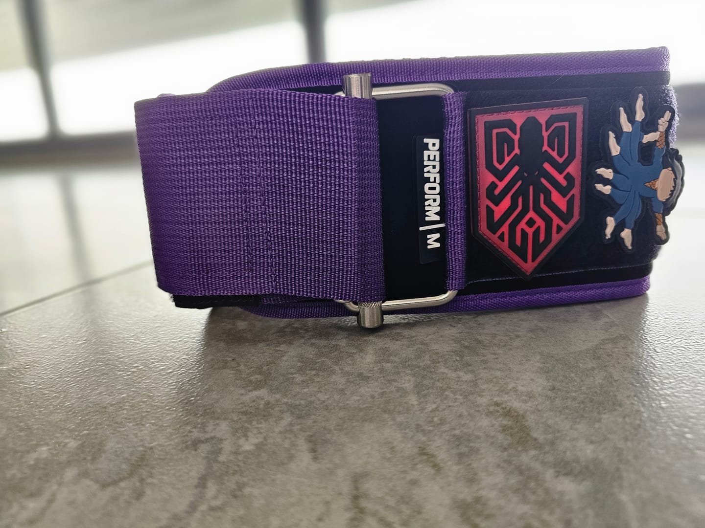 Customer photo review of LIFTING BELT PRO V3.0 - PURPLE