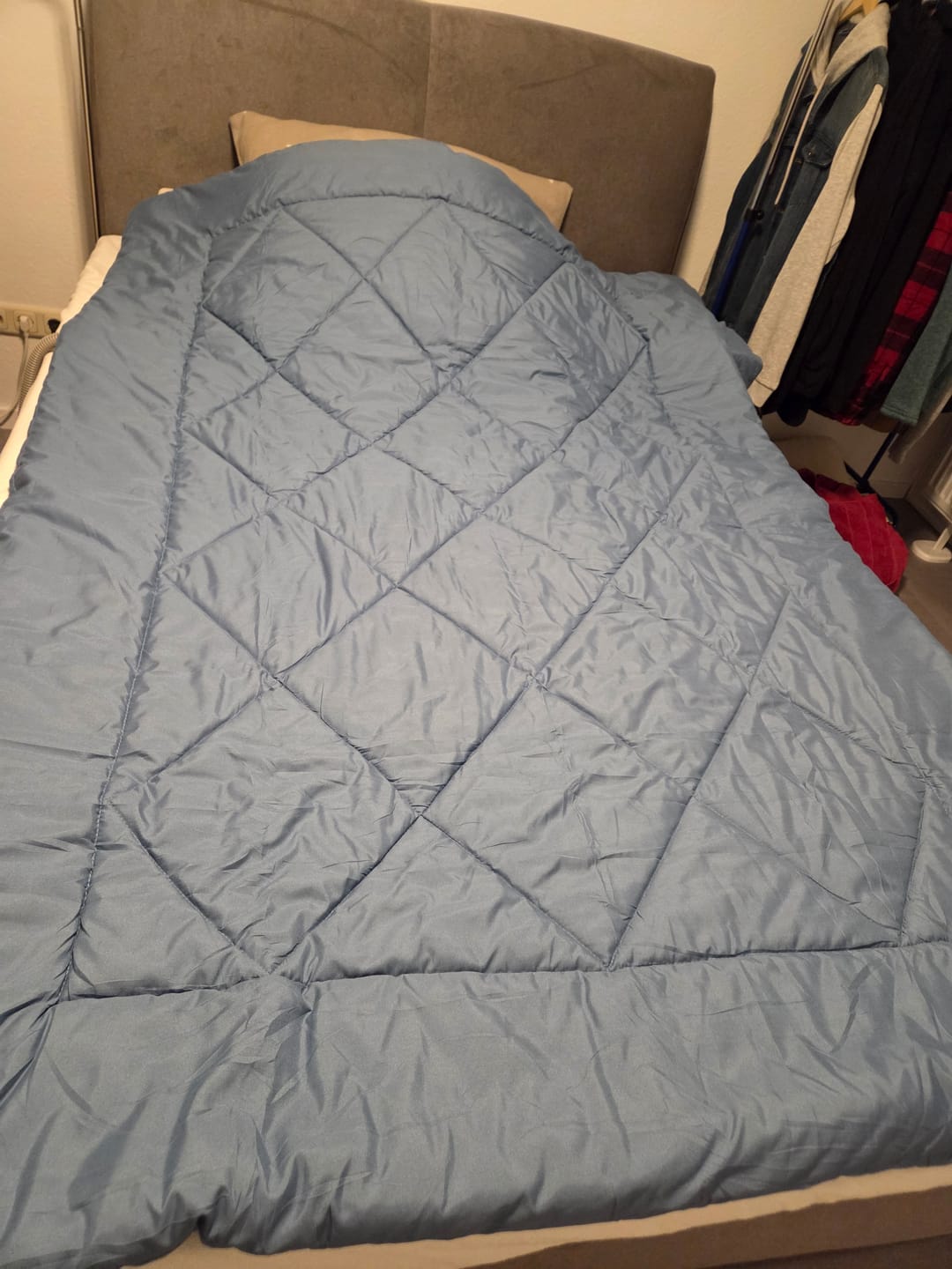 Customer photo review of EasySleep® – 2-in-1 Ganzjahresdecke. Schnelltrocknend & ohne Bettwäsche