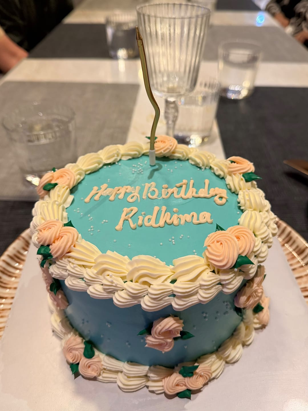 Customer photo review of Pisces Horoscope Theme Cake