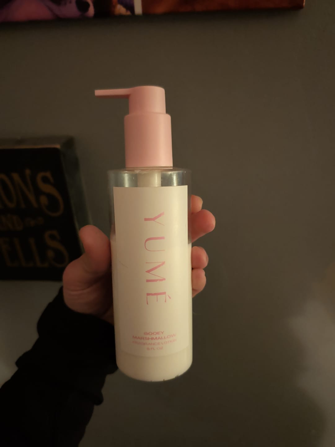 Customer photo review of GOOEY MARSHMALLOW FRAGRANCE LOTION