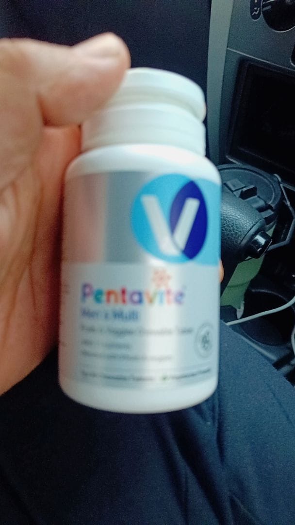 Customer photo review of Men’s Multi Fruits & Veggies Chewable Tablet