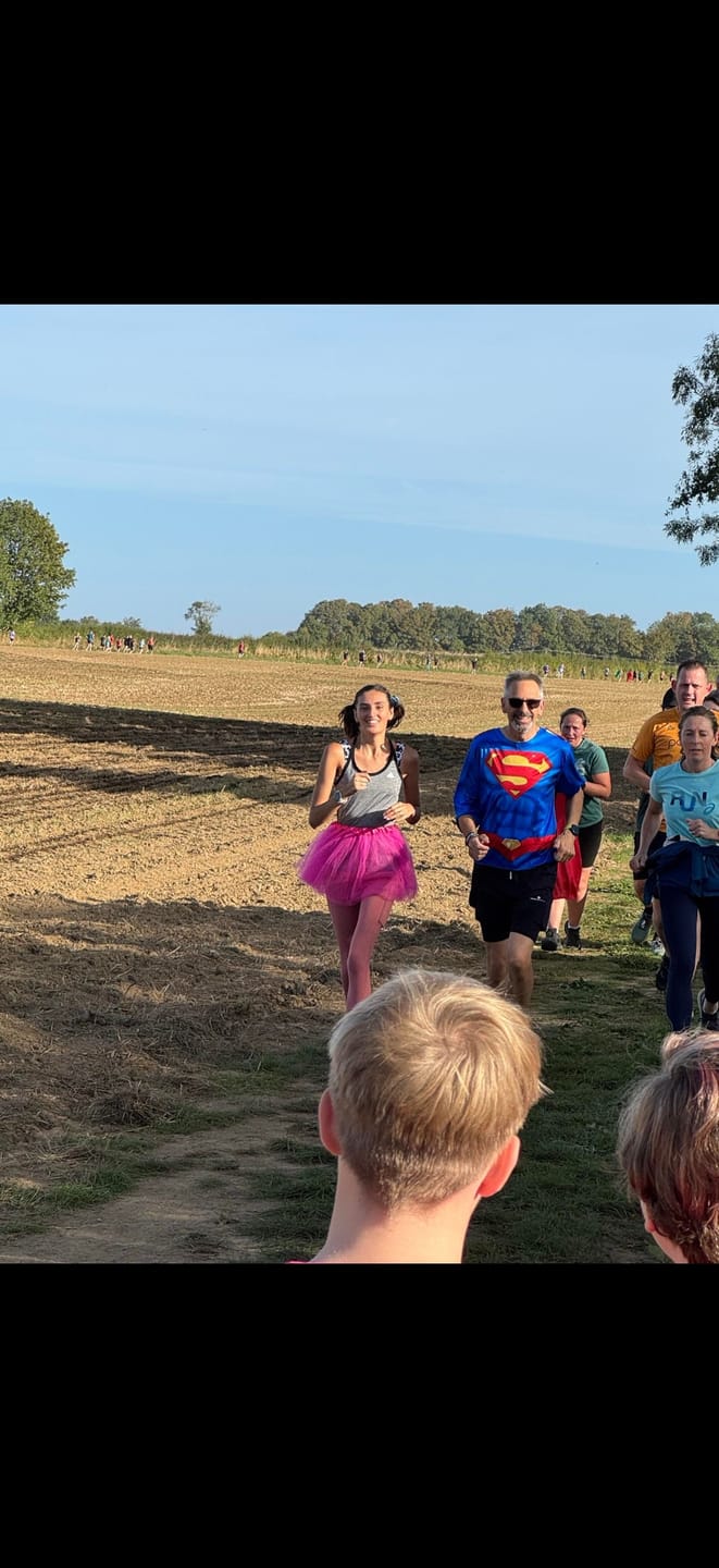 Customer photo review of Superman Top And Half Mask Costume