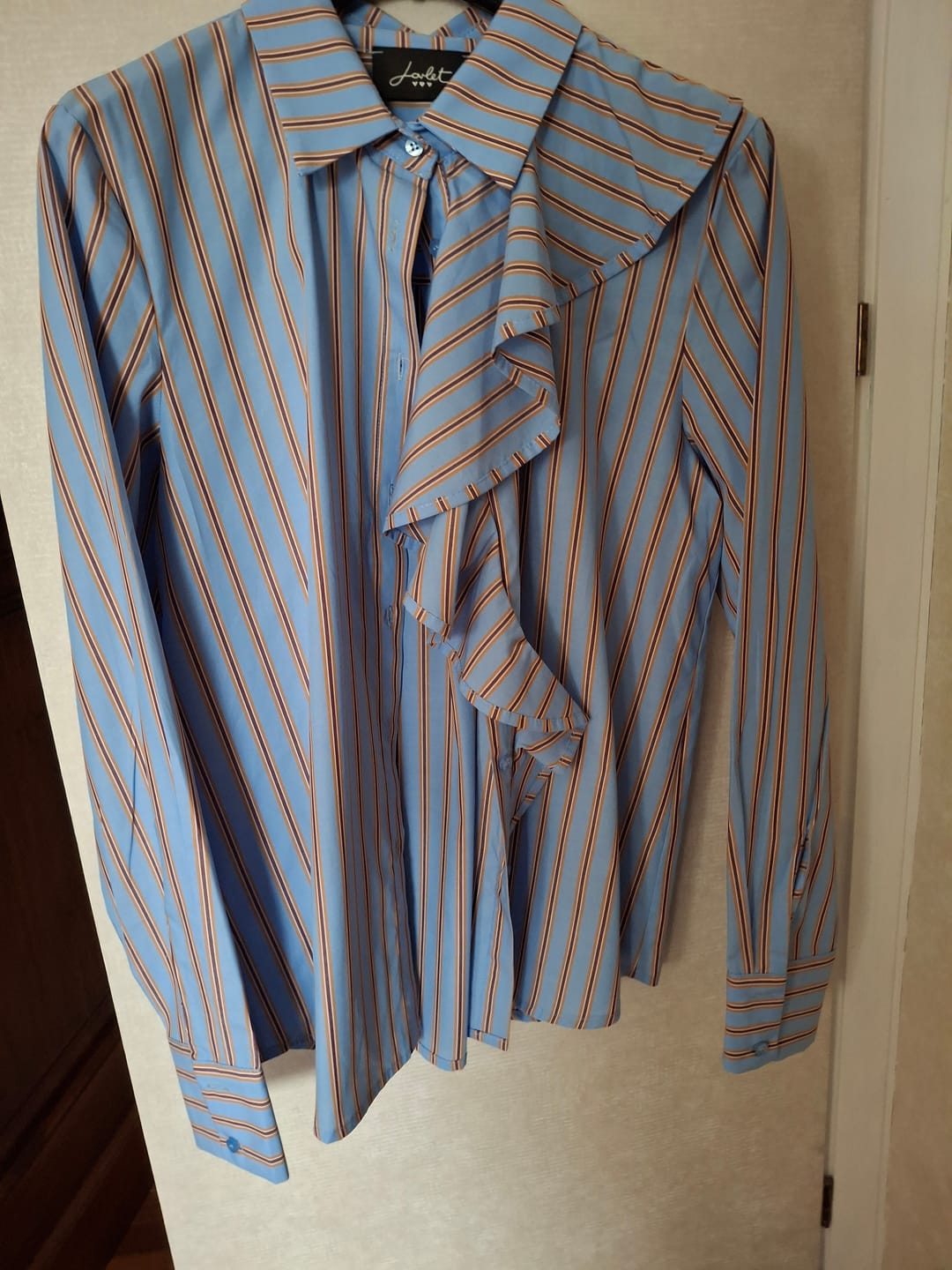 Customer photo review of CAMICIA BELLA CELESTE