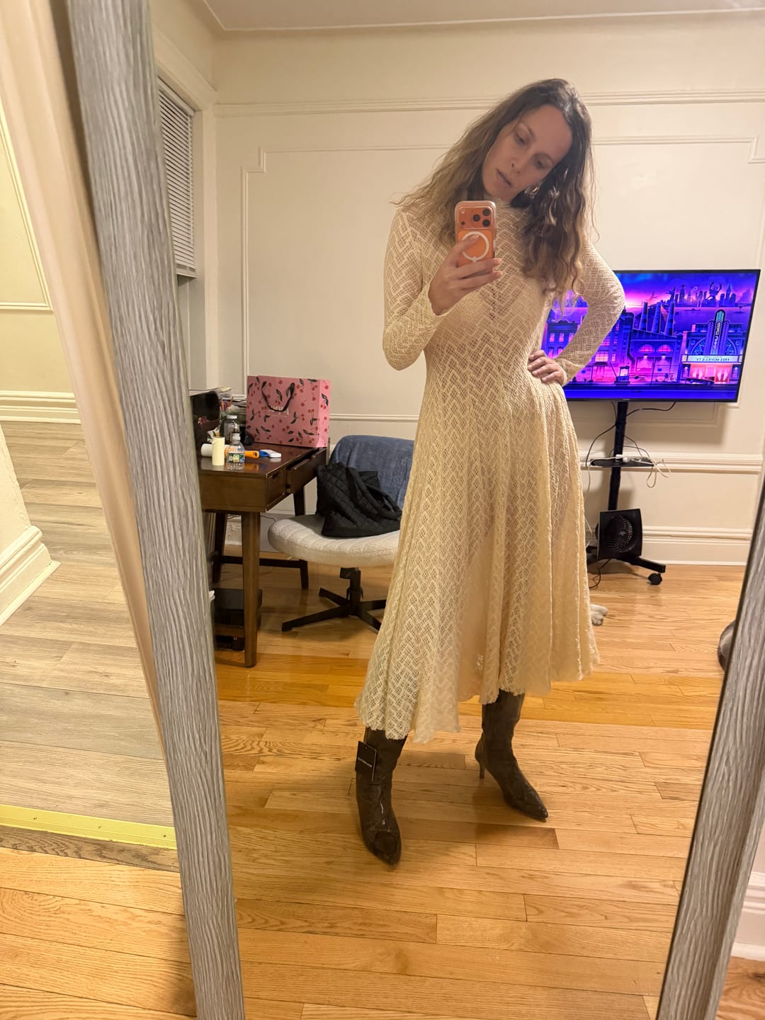 Customer photo review of Ophelia Maxi Dress