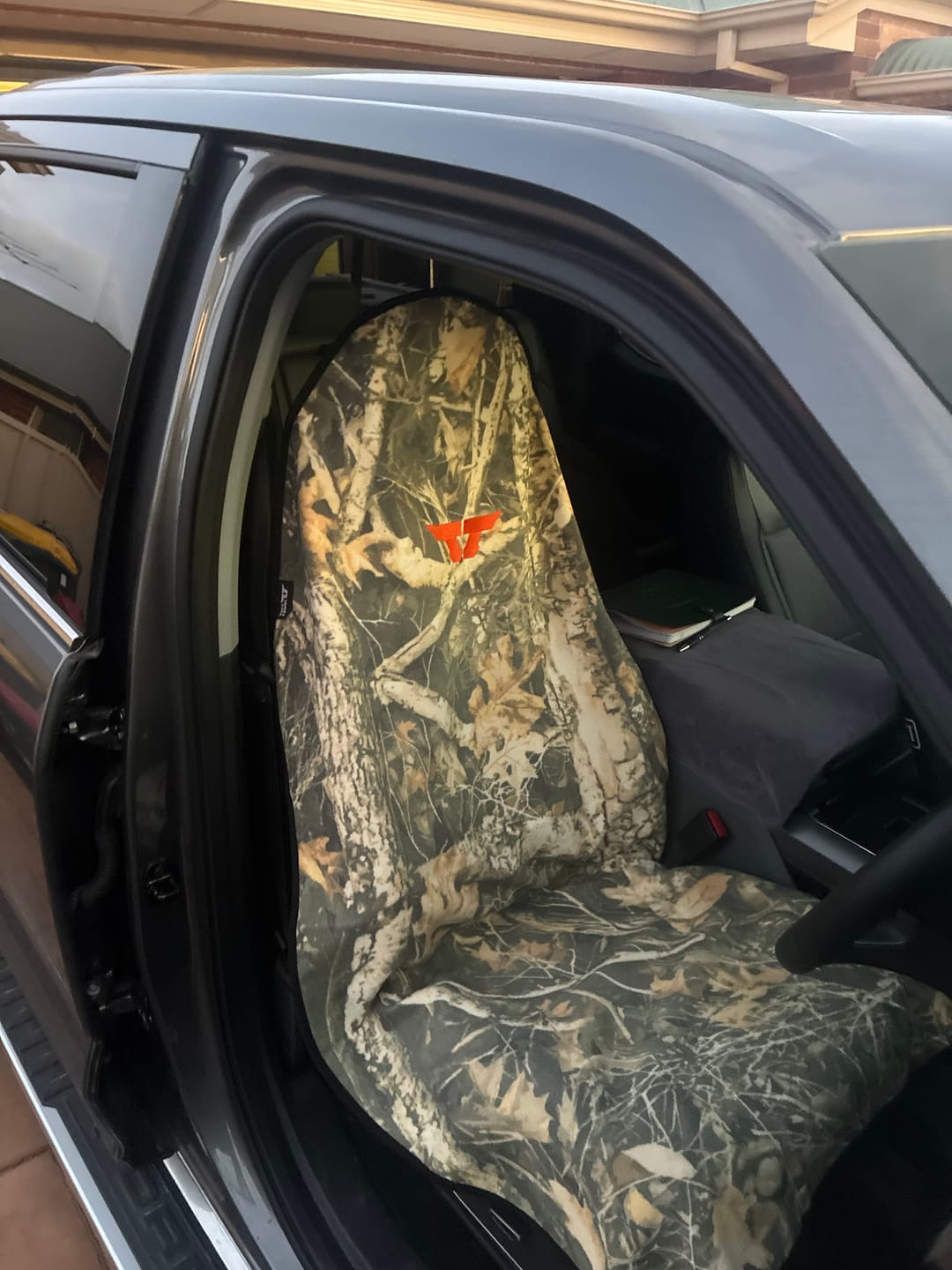 Customer photo review of Waterproof Car Towel Seat Cover