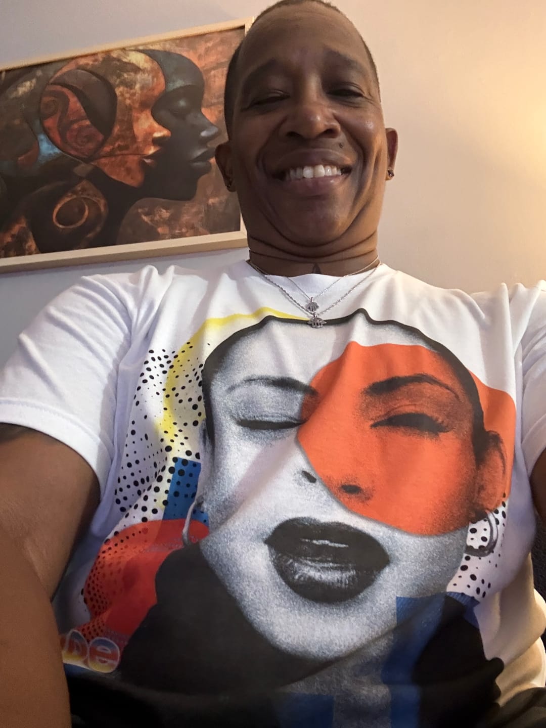 Customer photo review of Sade Classic Fit T-Shirt