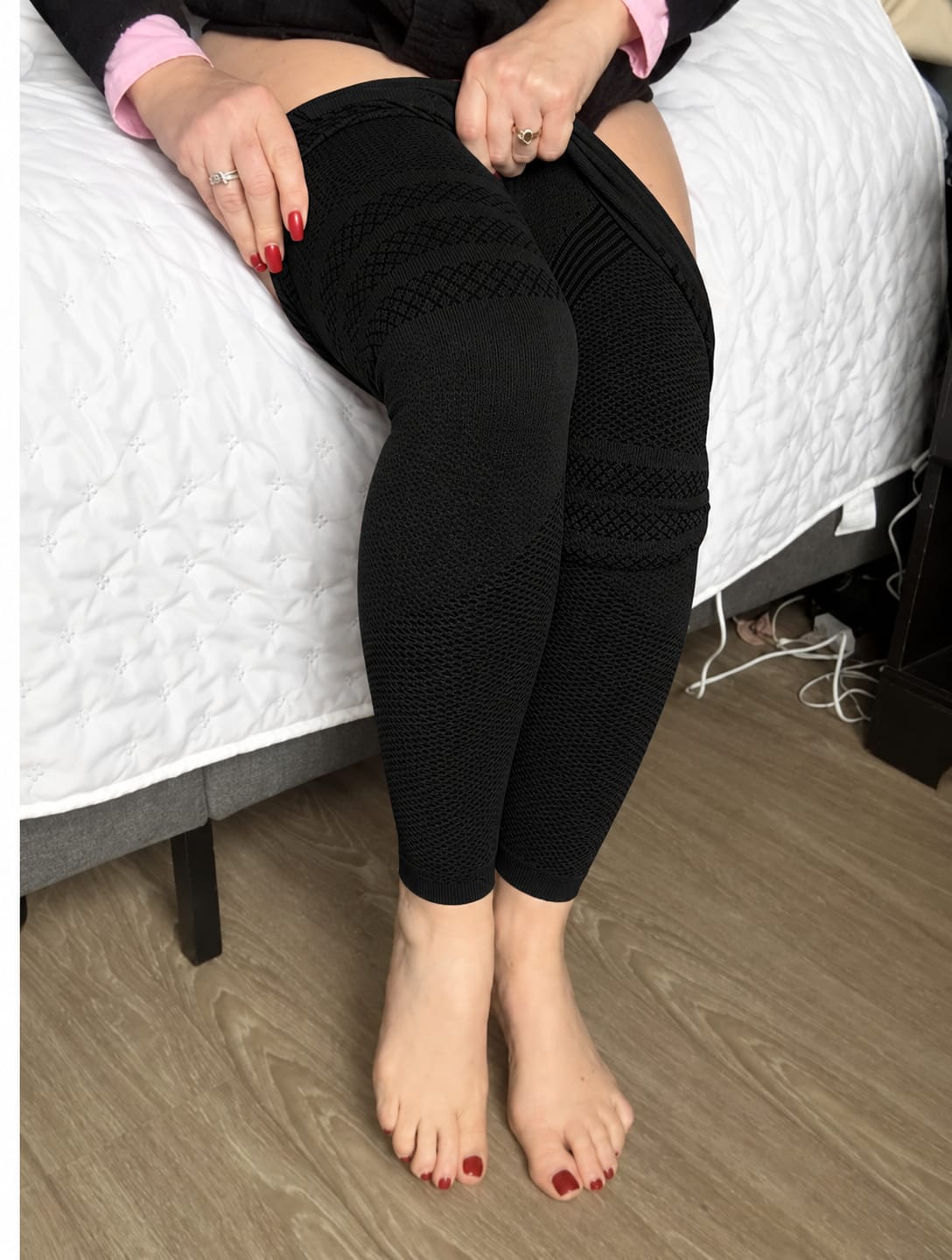 Customer photo review of 3D Anti Cellulite Kompressionsleggings