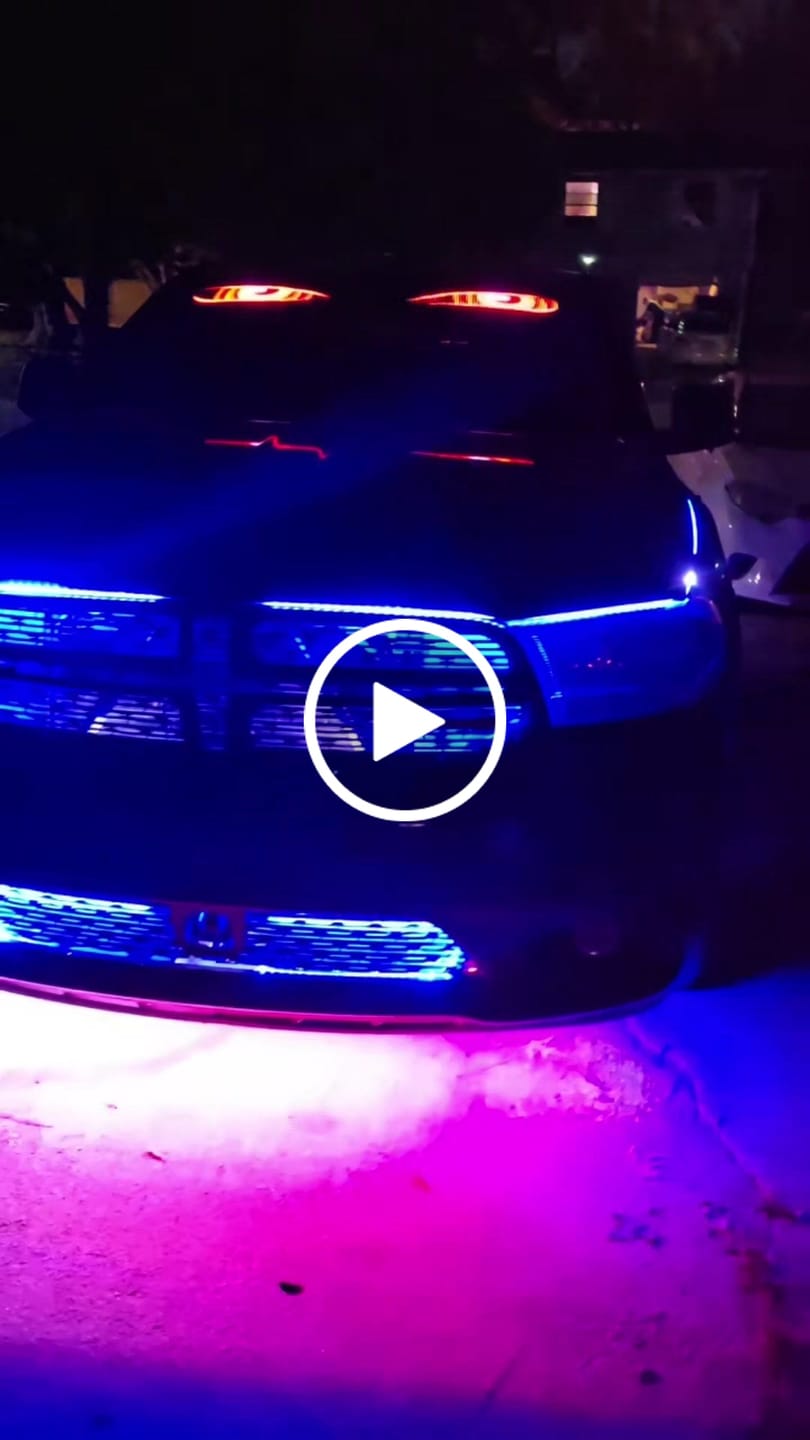 Customer video review of Flow Series LED Underglow Lighting Kit 3.0 | Custom 6pc | Flexible