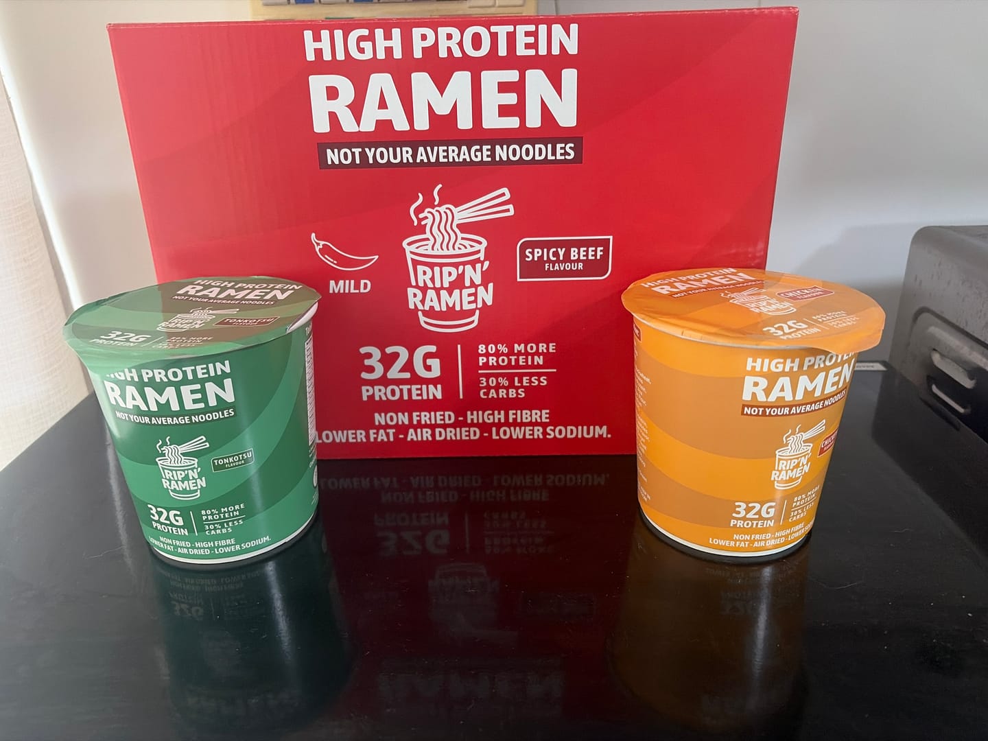 Customer photo review of Rip'N'Ramen 32G High Protein Ramen