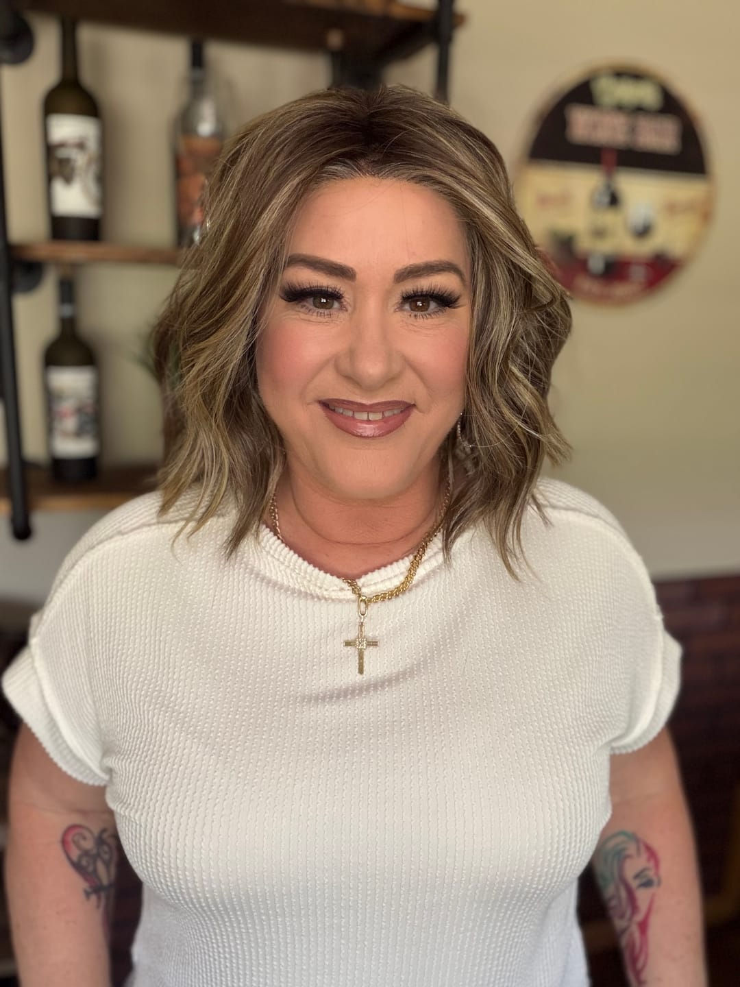 Customer photo review of JUST THRIVE - Frosted Pecan