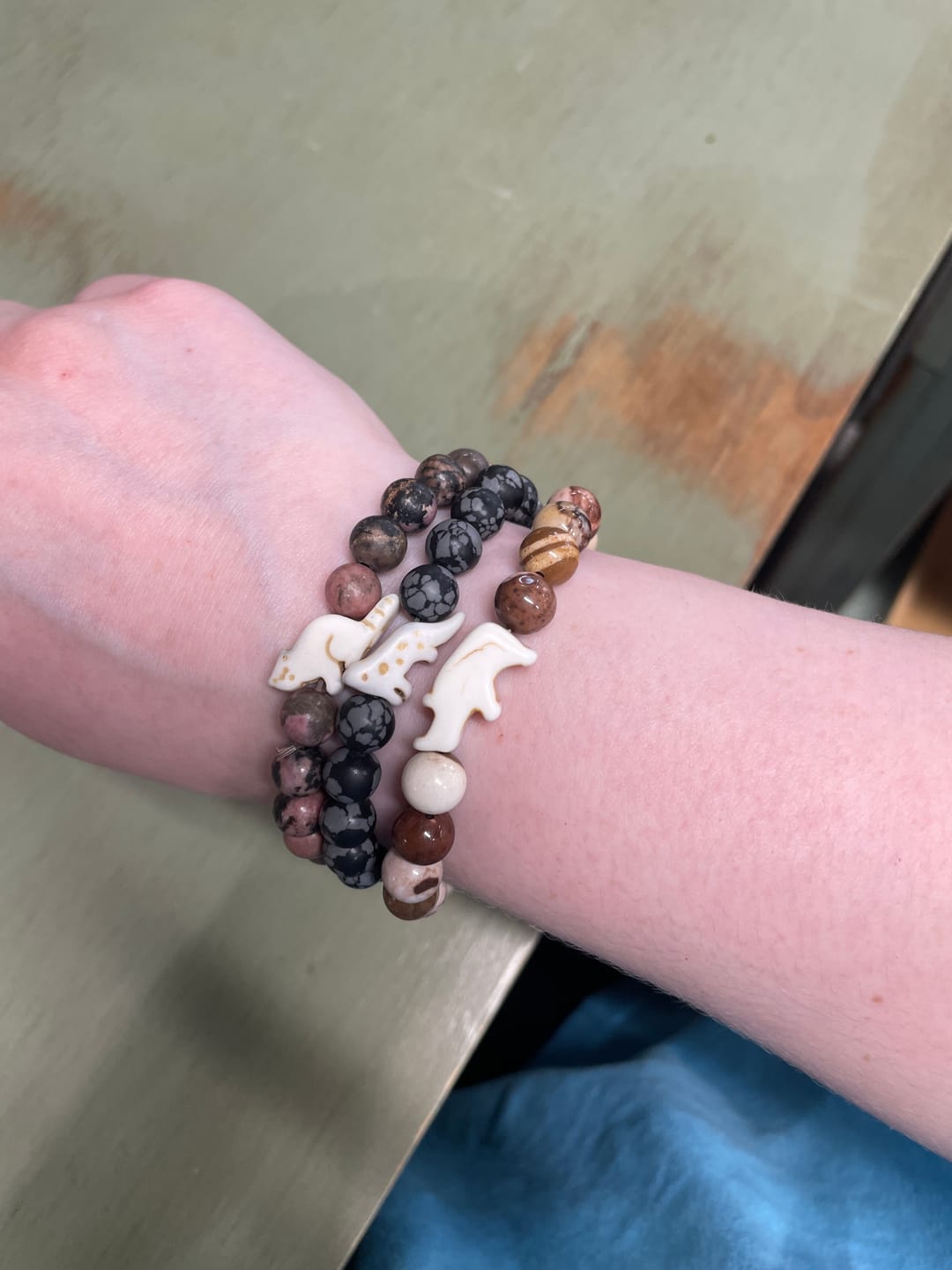 Customer photo review of The Charge Bracelet