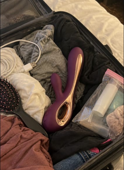 Customer photo review of The spot, found. And never let go. — Amara