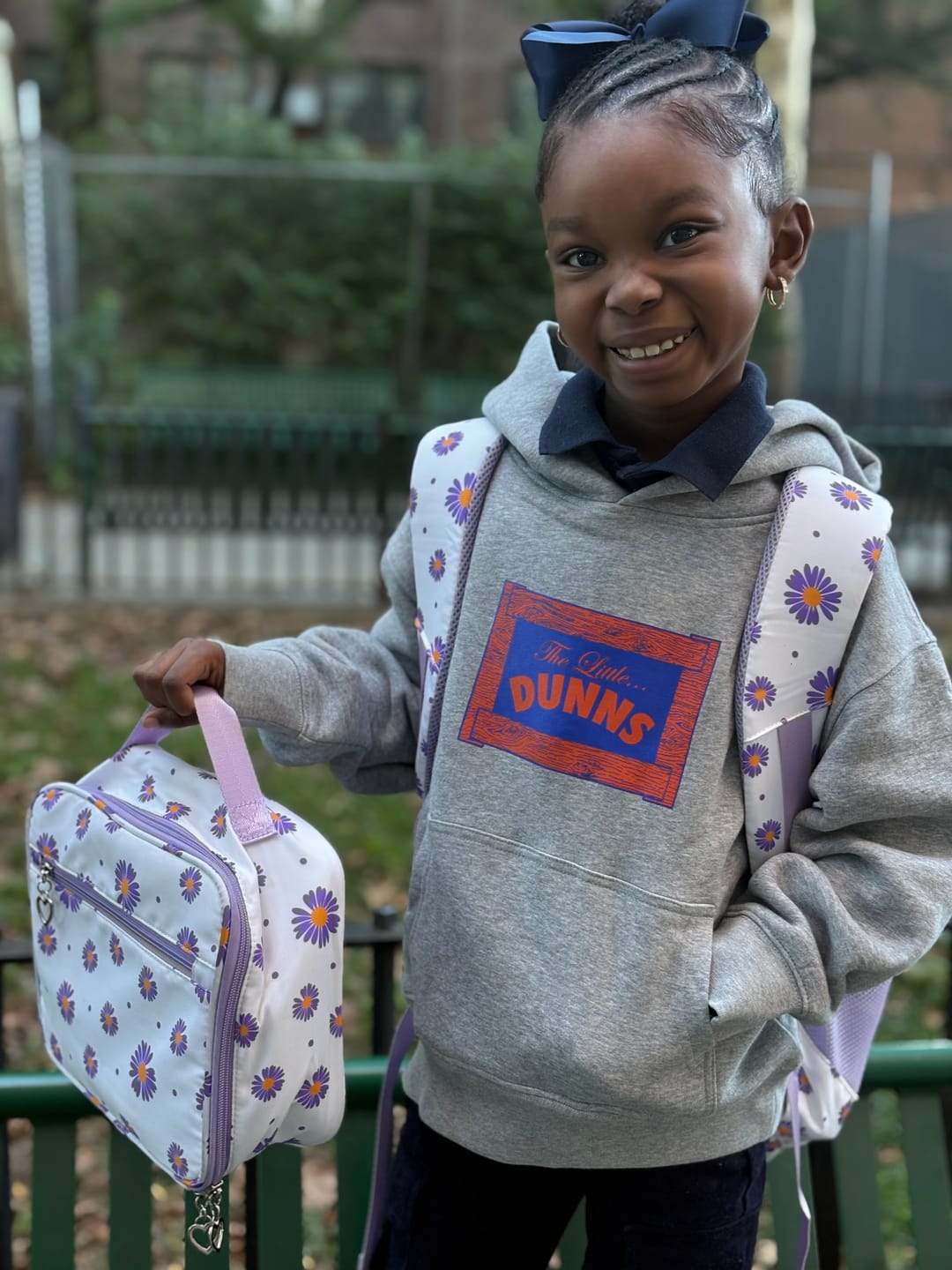 Customer photo review of The Little Dunns Hoodie (Heather)