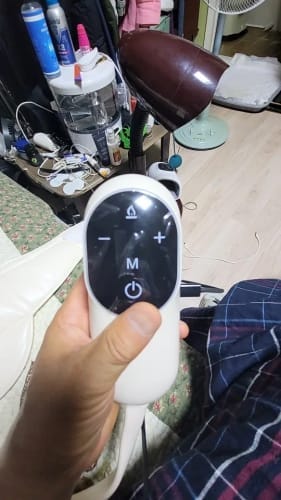 Customer photo review of Rovnor Head & Eye Compression Massager