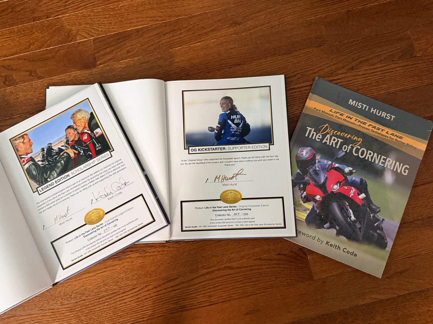 Customer photo review of HARDCOVER Edition