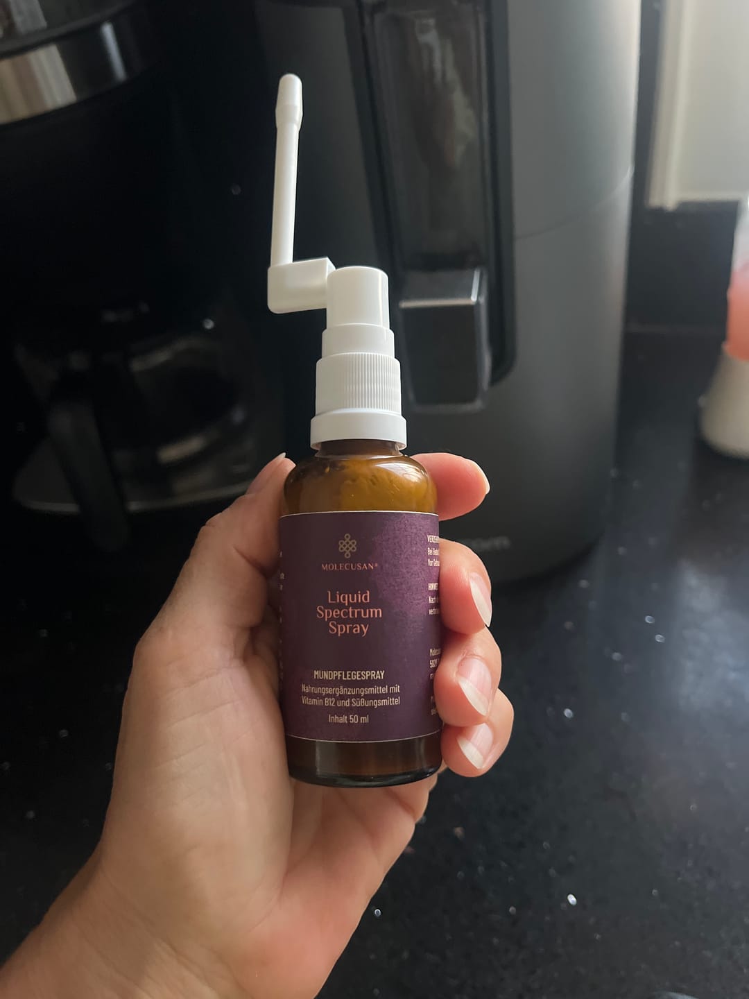 Customer photo review of Liquid Spectrum Spray NEU