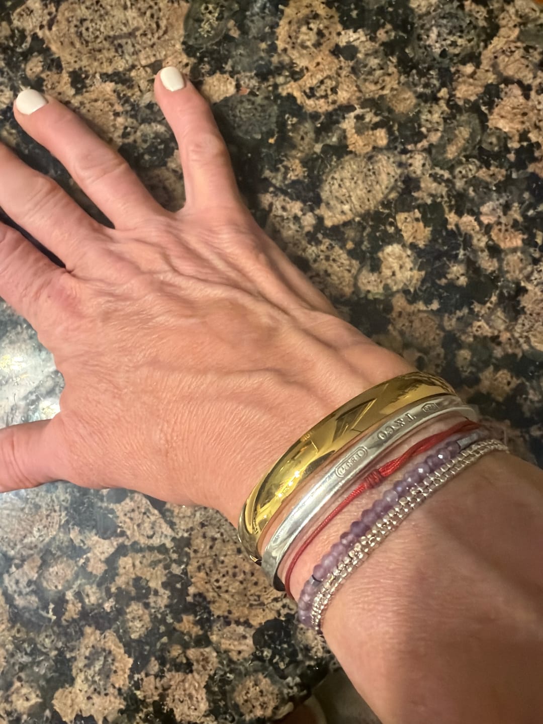 Customer photo review of Marbella Cuff Bracelet (Bundle)