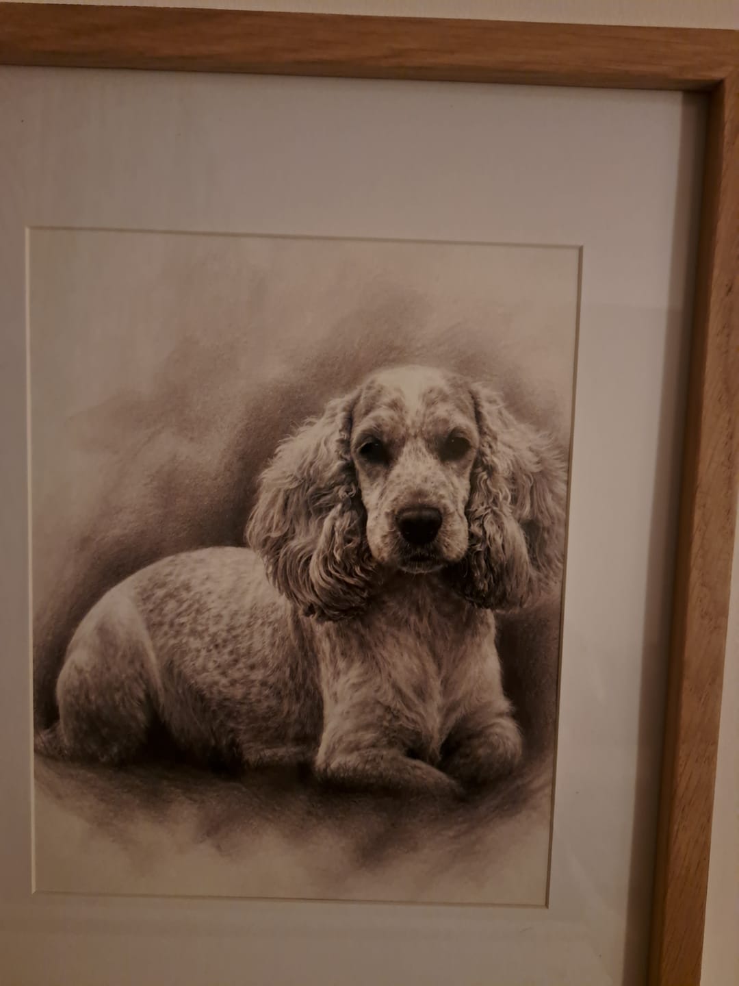 Customer photo review of Personalised Poster - Charcoal