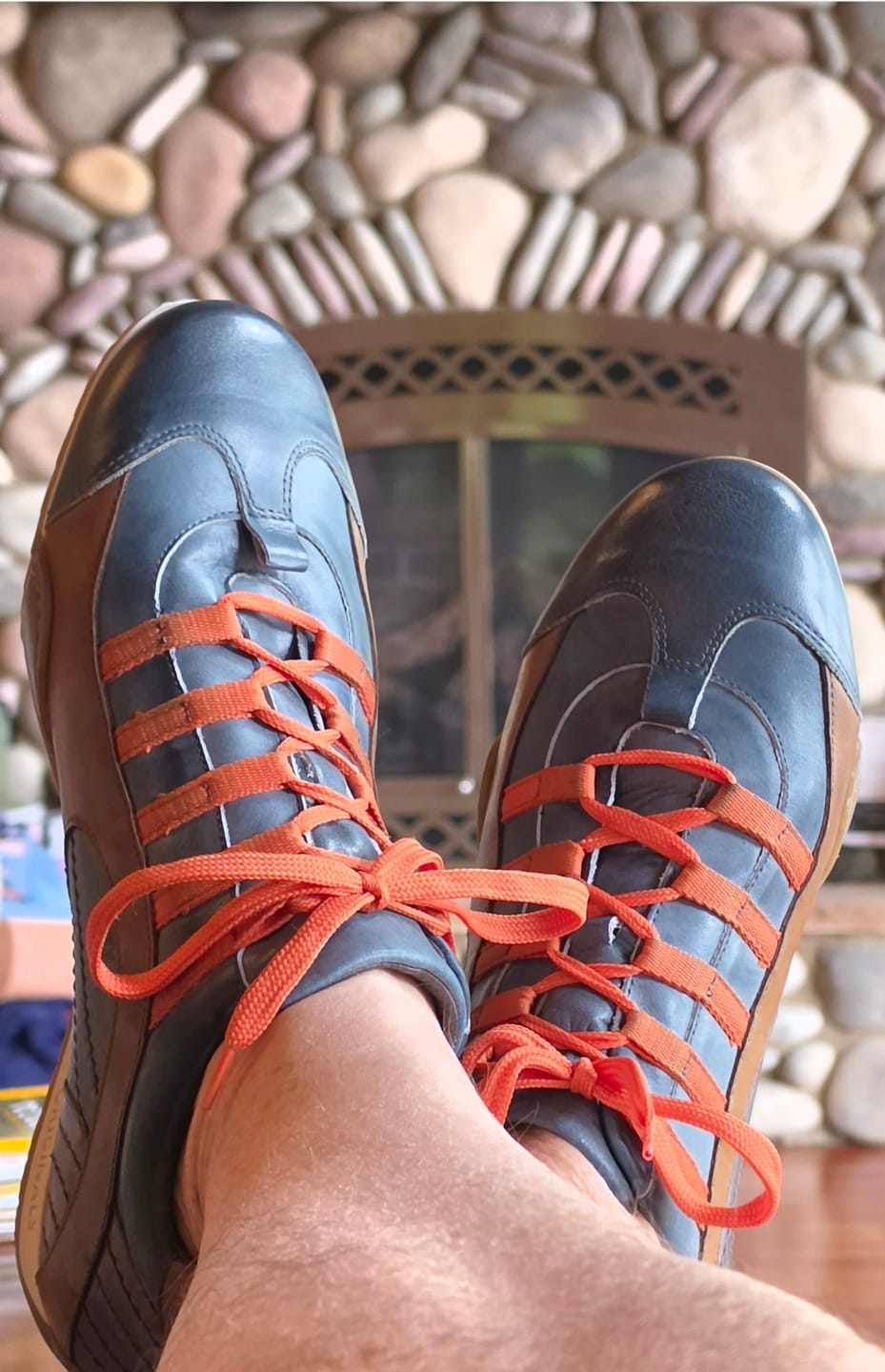 Customer photo review of Men's GrandPrix Sneaker in Monza Indigo