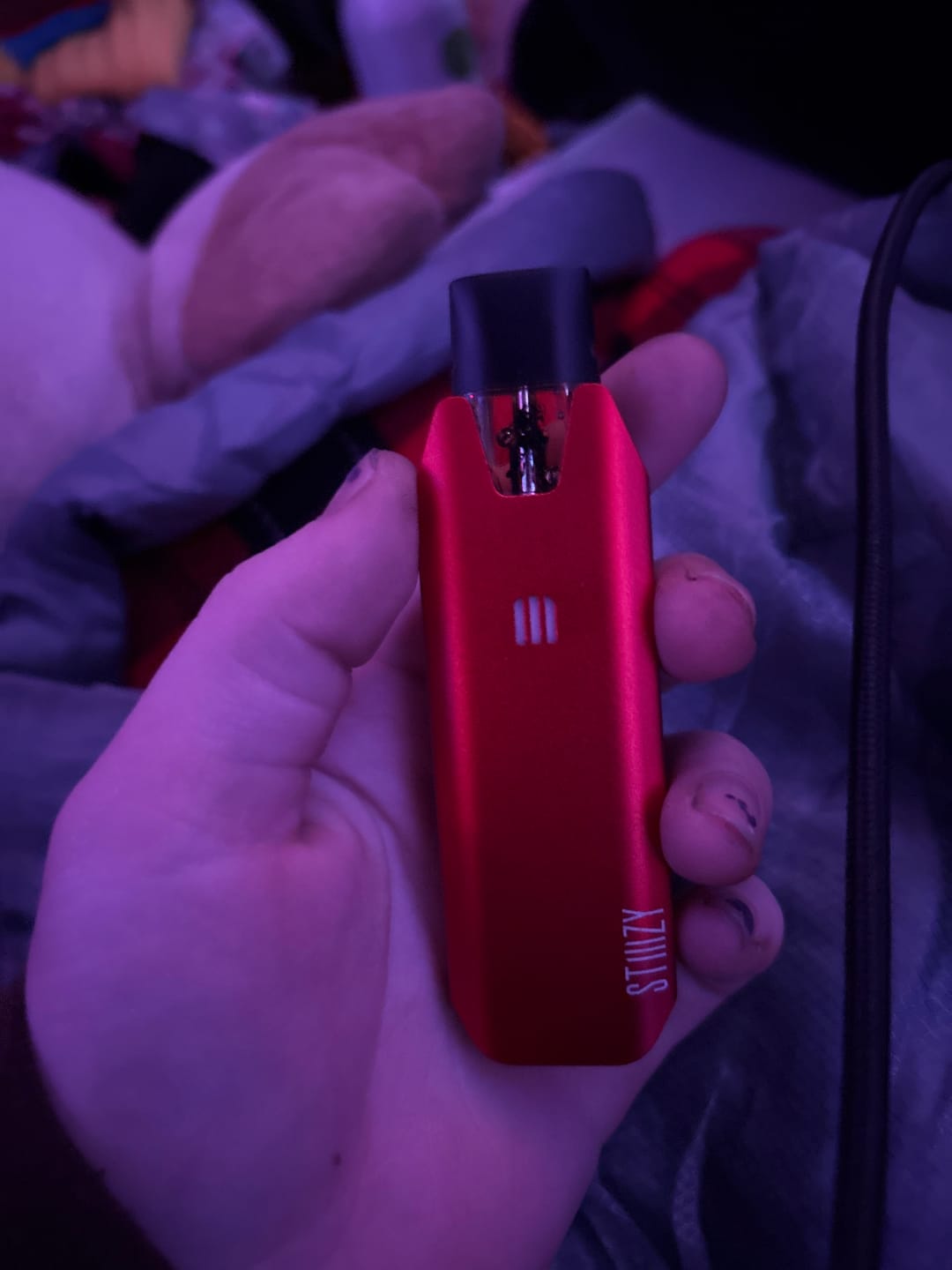 Customer photo review of 6 pc 2 Stiiizy Batteries 4 Pods 2 Grams THC Starter Package Vaping System