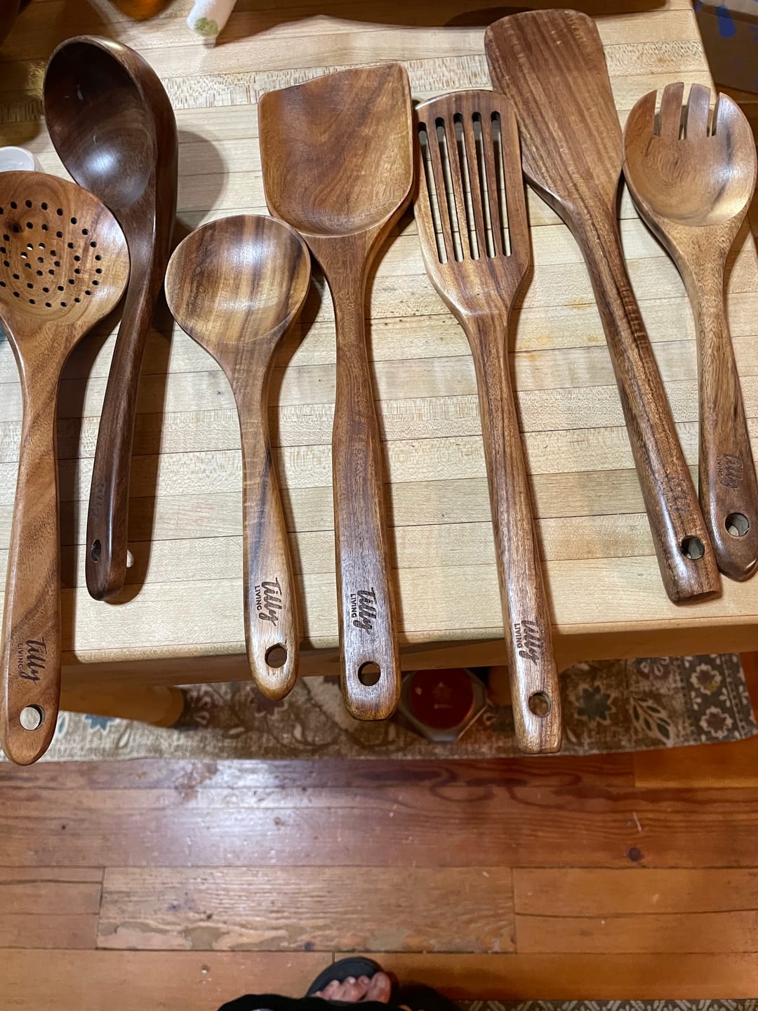 Customer photo review of Salad Serving Set