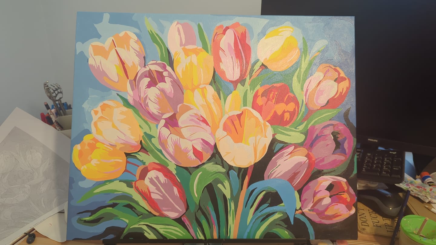 Customer photo review of Vibrant Tulip Medley