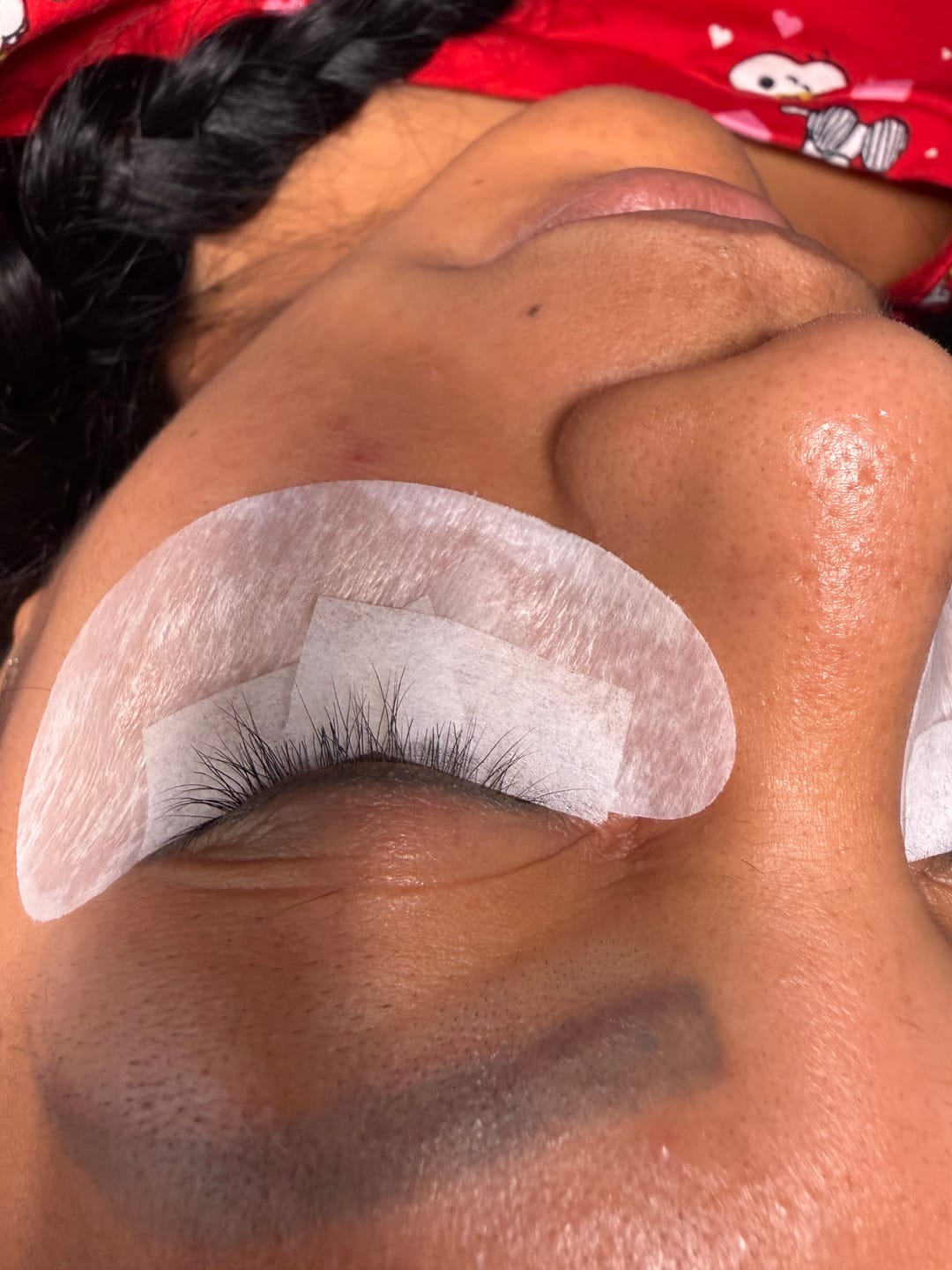 Customer photo review of Eye Pads 100Pairs