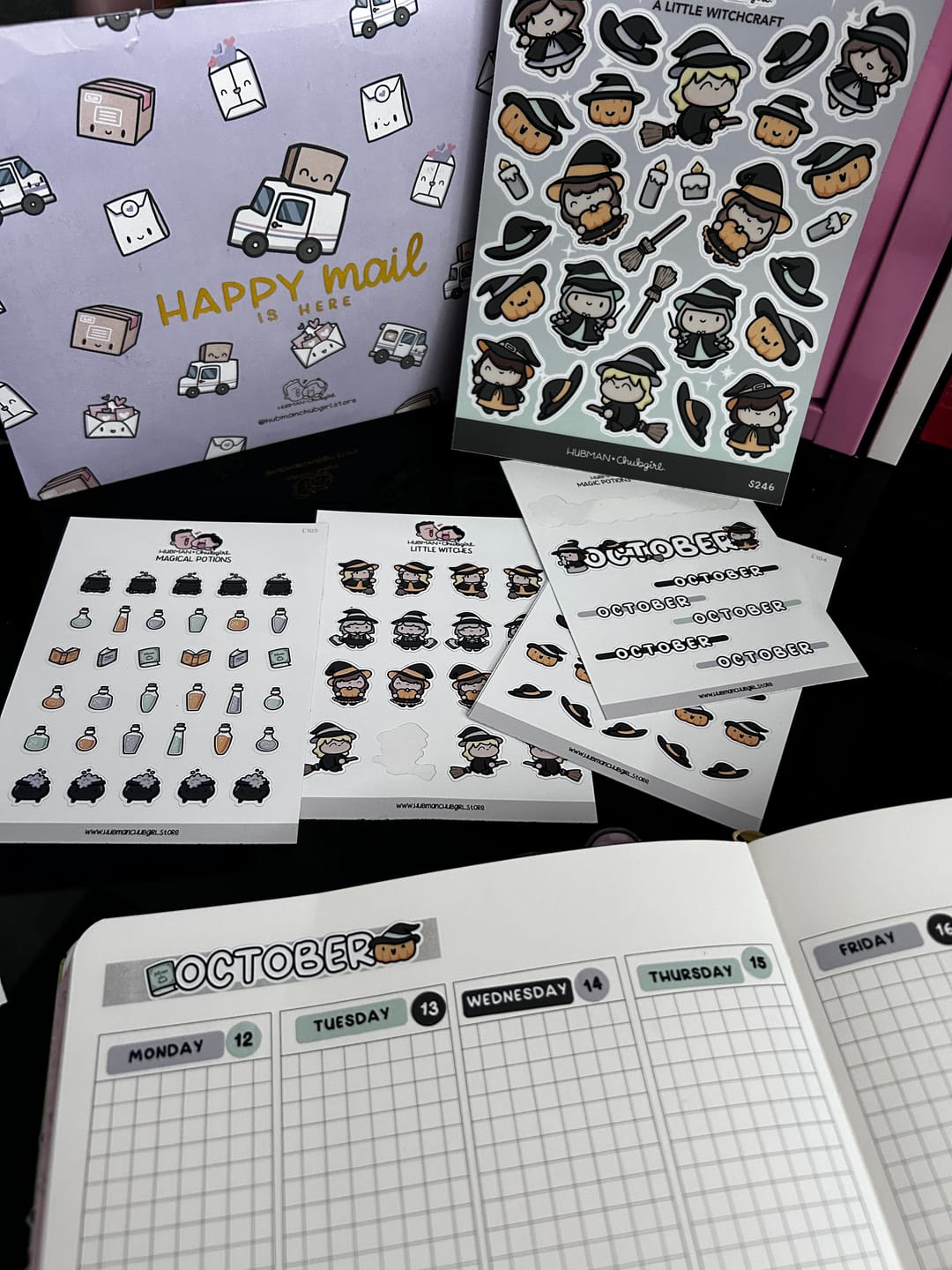 Customer photo review of A Little Witchcraft Sticker Sheet
