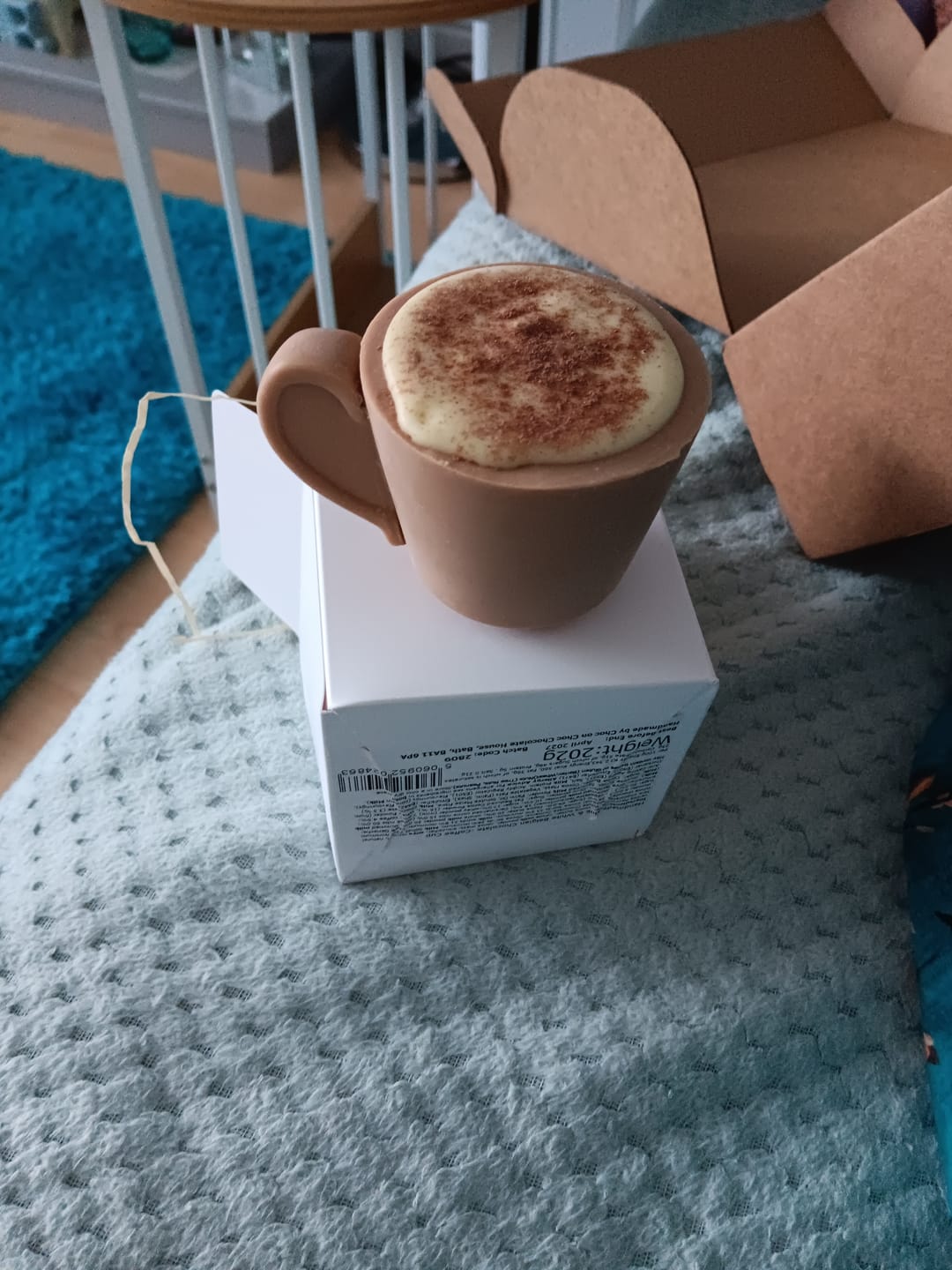 Customer photo review of Coffee Ganache filled Chocolate Cup