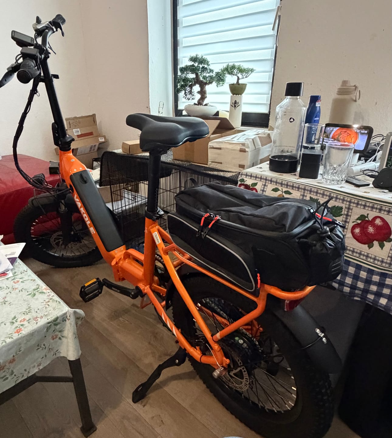 Customer photo review of Vakole VT4 20" Foldable Compact Step-through E-bike (468Wh)