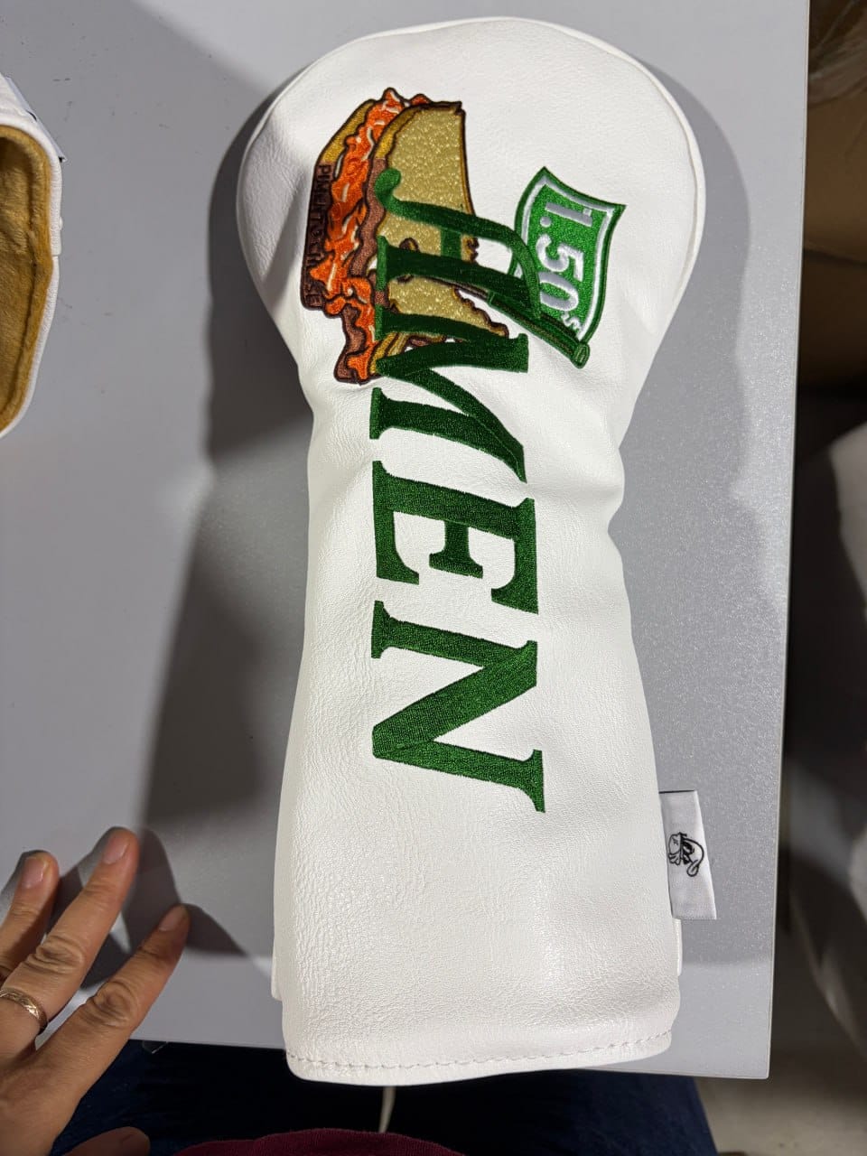 Customer photo review of The "Toast of the Course" Driver Cover