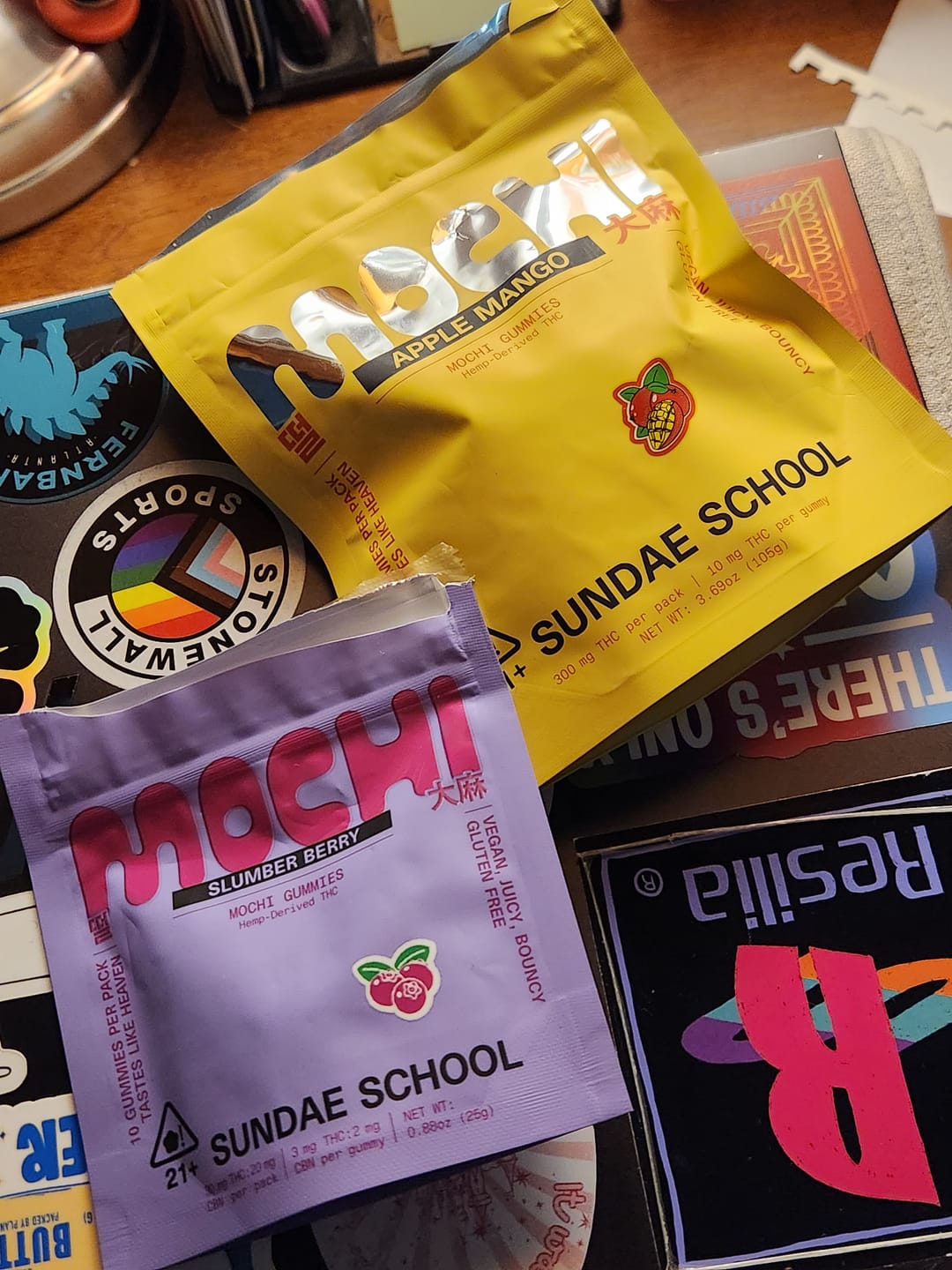 Customer photo review of Apple Mango (10mg) Value Pack