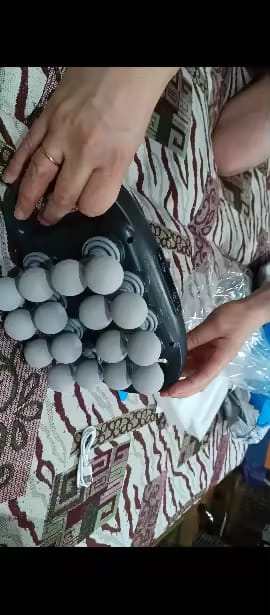 Customer photo review of BestGod Deep Tissue Massager
