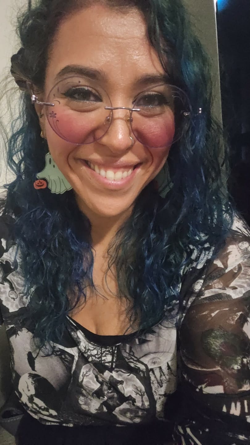 Customer photo review of Willow Eyeglasses